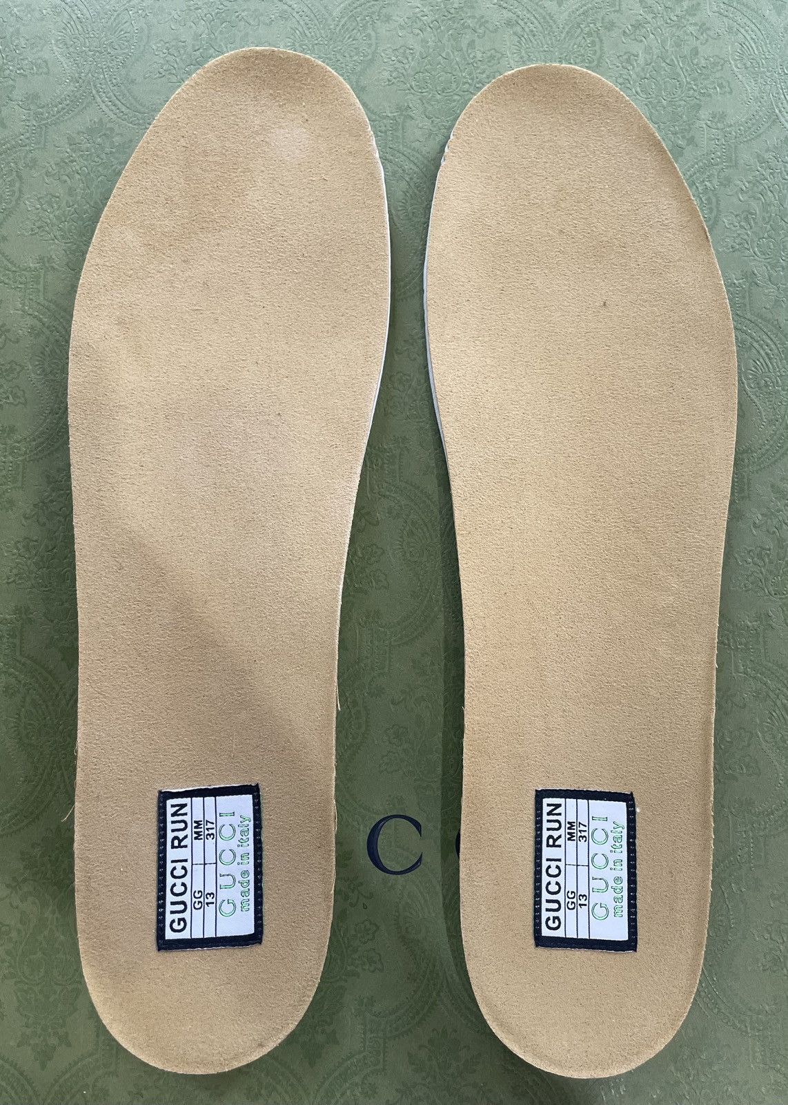Gucci Gucci Run Sneaker 'Beige Ebony Monogram' Size US 13 / EU 46 - 12 Thumbnail