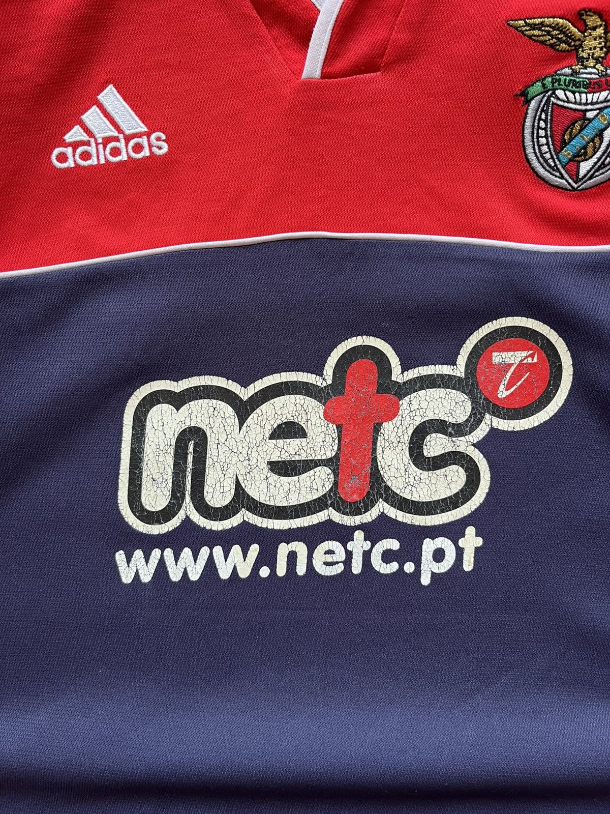 Adidas Vintage SL Benfica 2000/01 Soccer Football Away Jersey Size US M / EU 48-50 / 2 - 11 Thumbnail