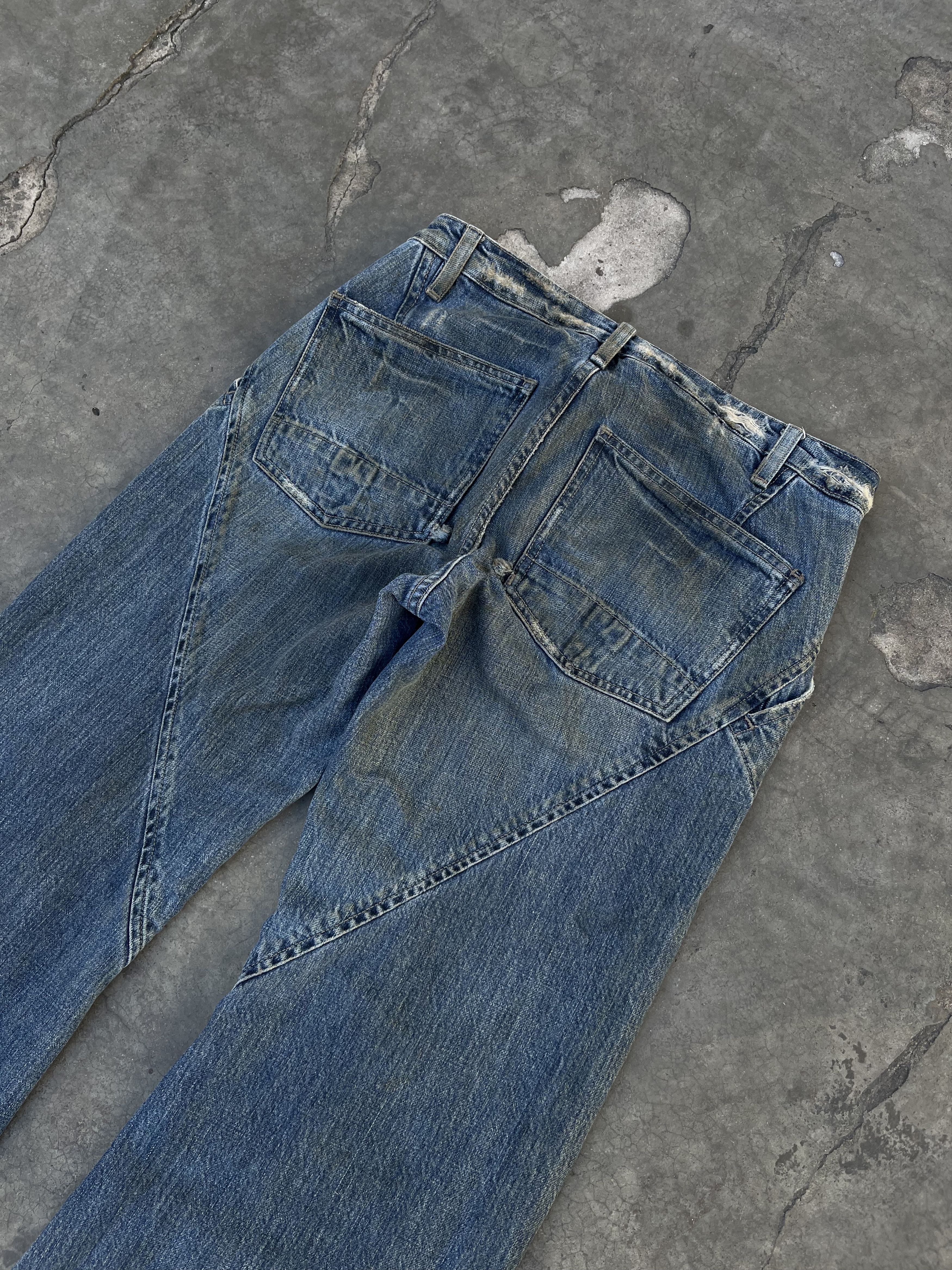 Rick Owens Rick Owens SLAB Spiral Cut Jeans Size 24" / US 00 / IT 34 - 6 Thumbnail