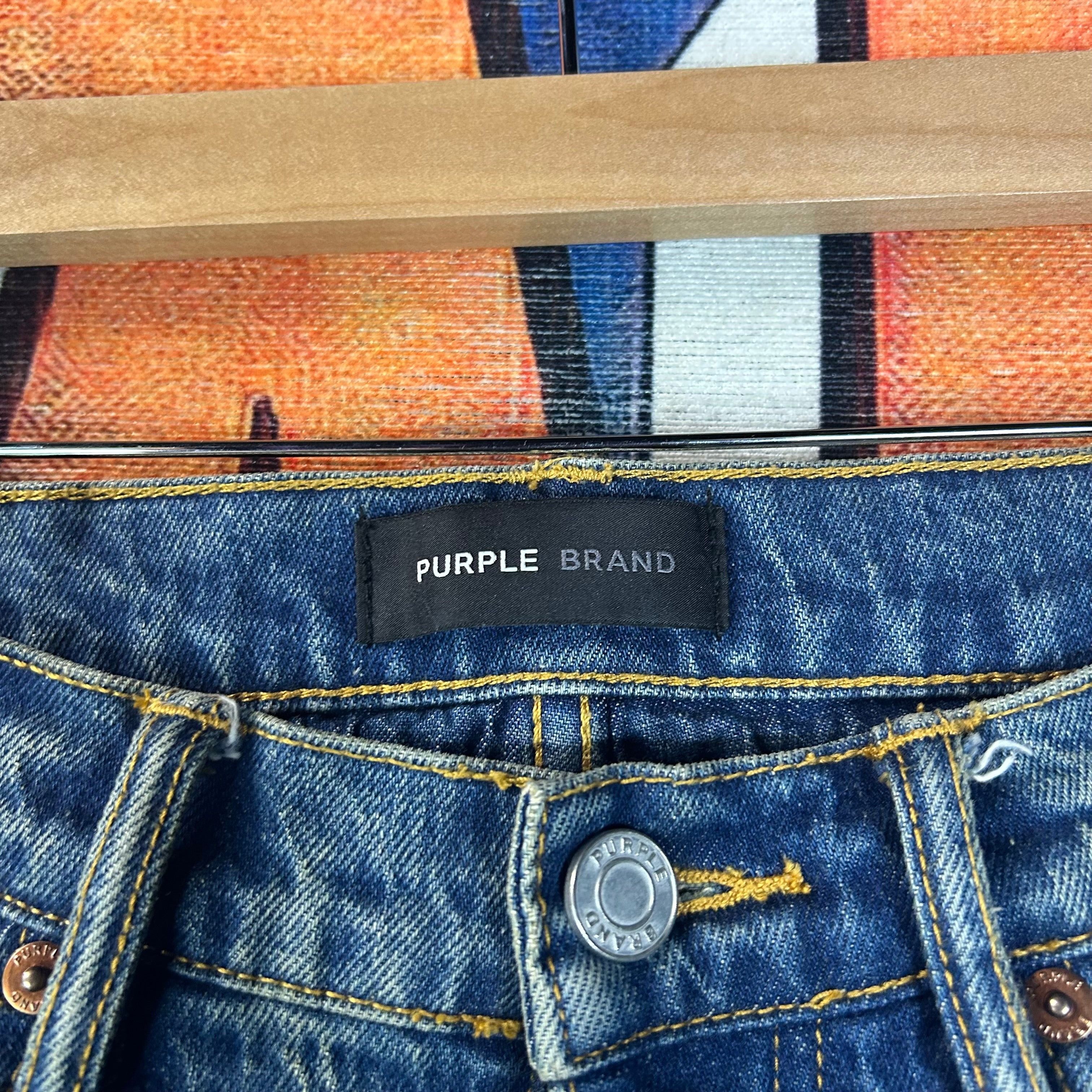 Purple Brand Purple Brand Patchwork Jeans Size 31” Size US 31 - 4 Thumbnail