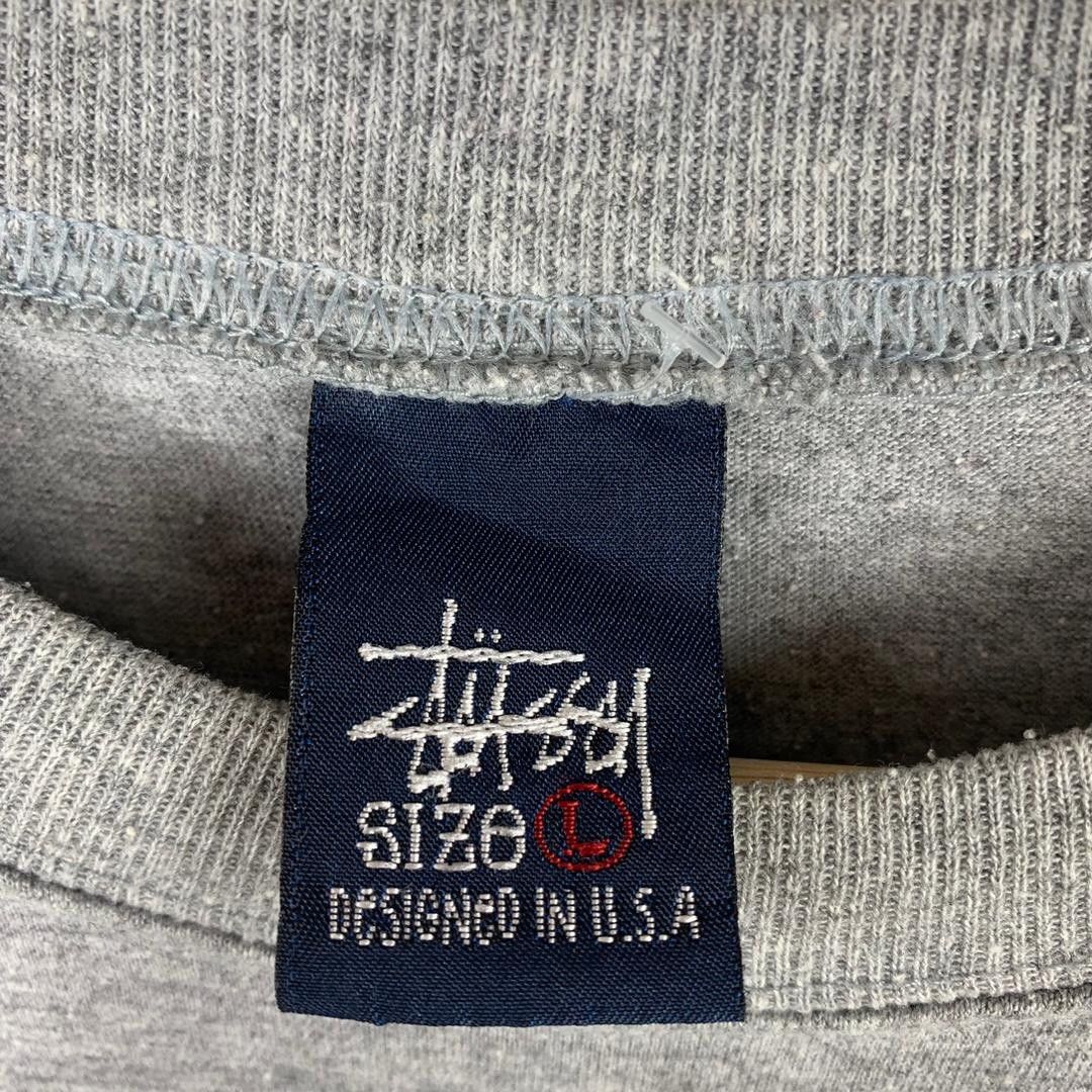 Stussy Vintage Stussy No. 4 "N°4" Graphic Muscle Tee Size US L / EU 52-54 / 3 - 3 Thumbnail