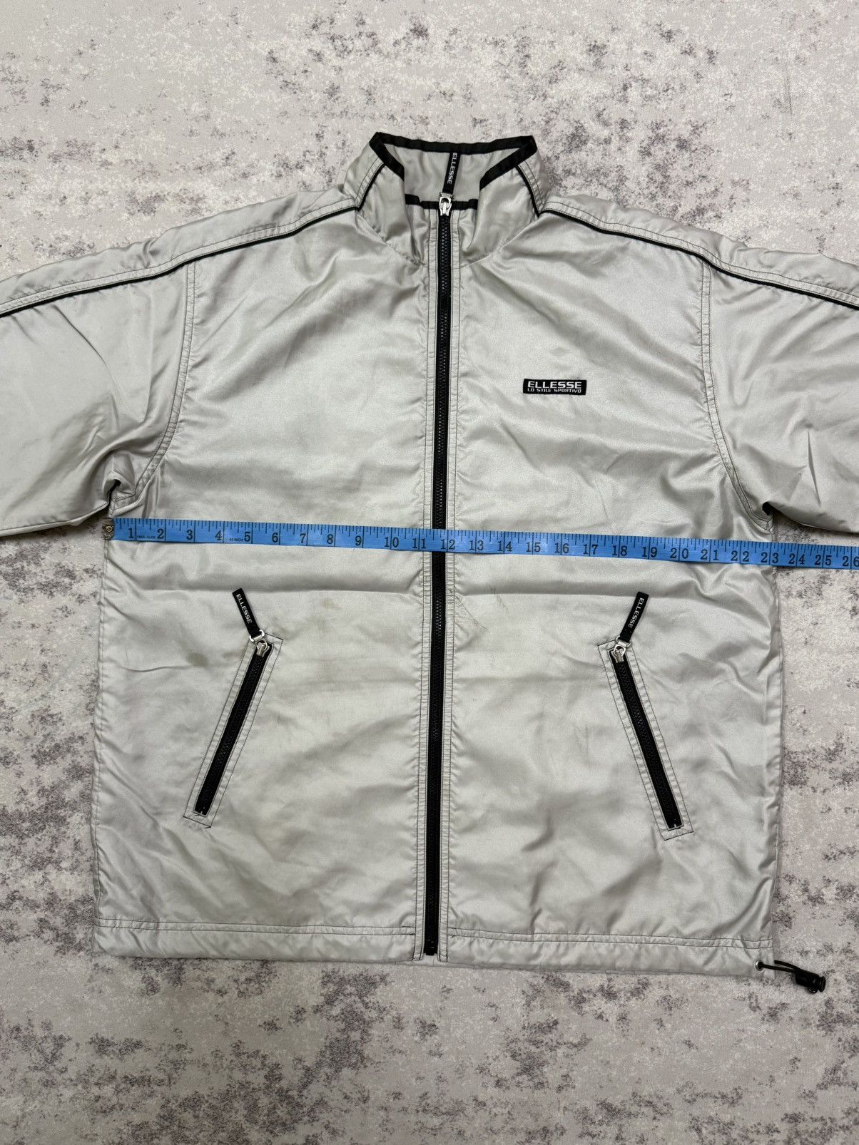 Ellesse Vintage Ellesse Ladies SmallLogo Double Breasted Windbreaker Size L / US 10 / IT 46 - 16 Thumbnail