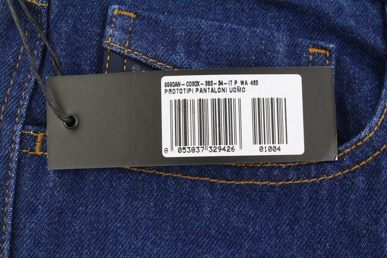 Diesel MARHKY 0706Q W34 Dark Blue Tapered Button Fly Jeans 89063 Size US 34 / EU 50 - 5 Thumbnail
