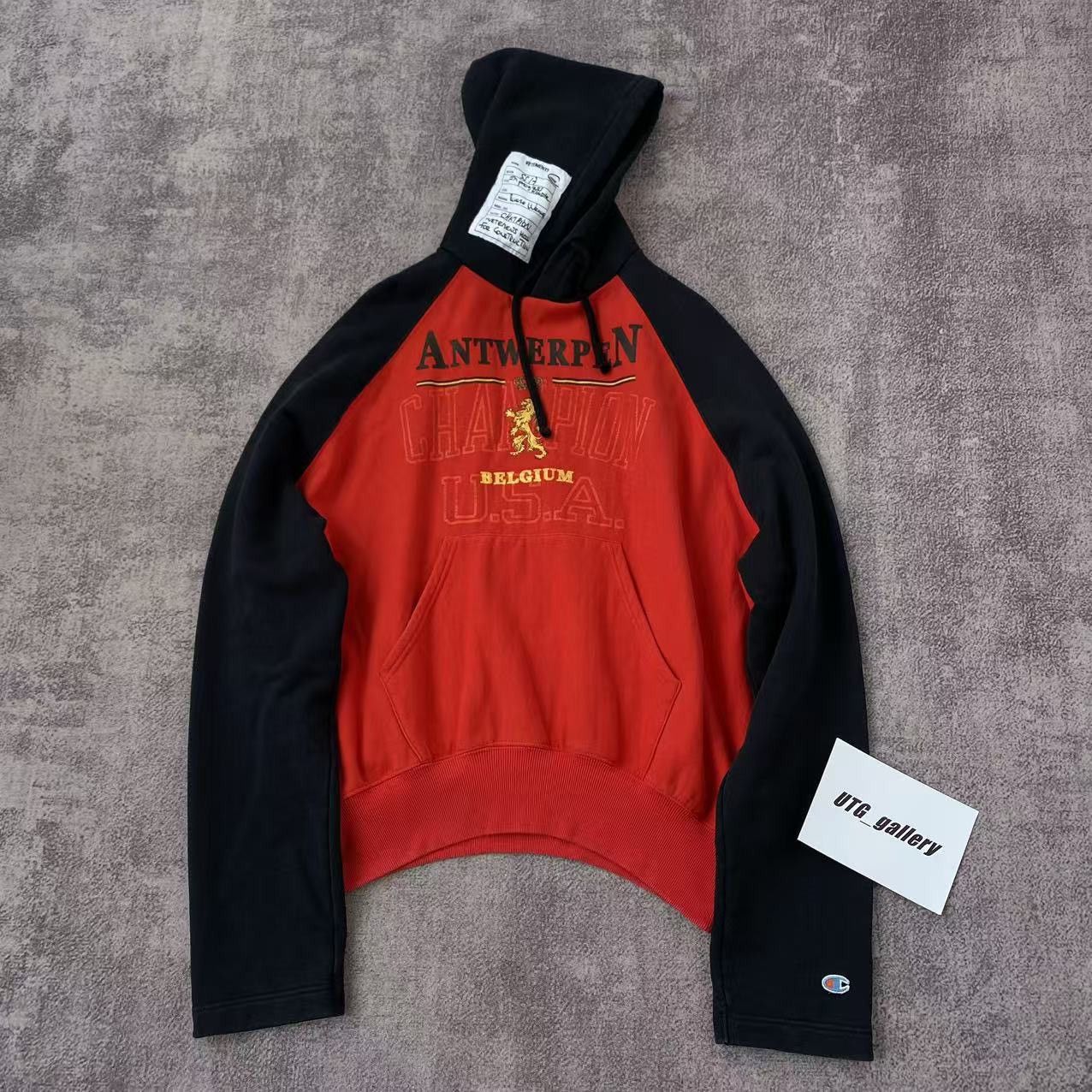 Champion × Vetements vetements x champion antwerpen hoodie