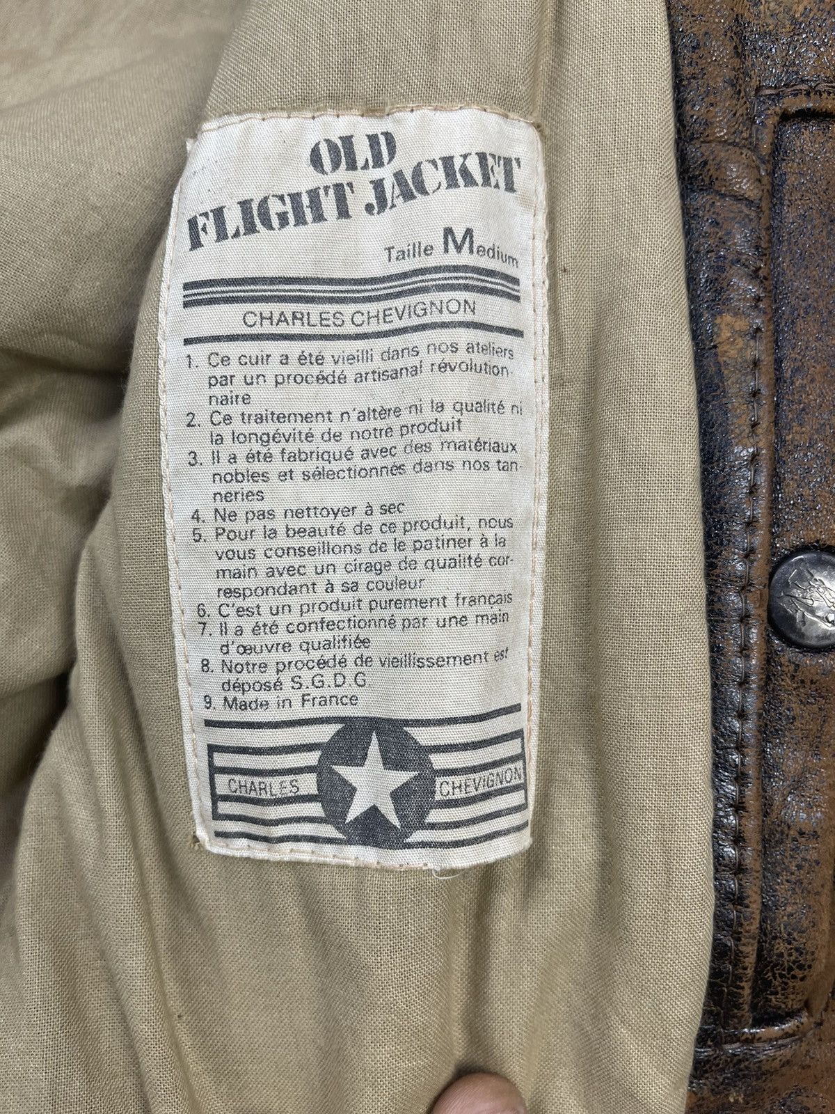 Chevignon Vintage Charles Chevignon Paris Old Flight Jackets Size US M / EU 48-50 / 2 - 4 Thumbnail