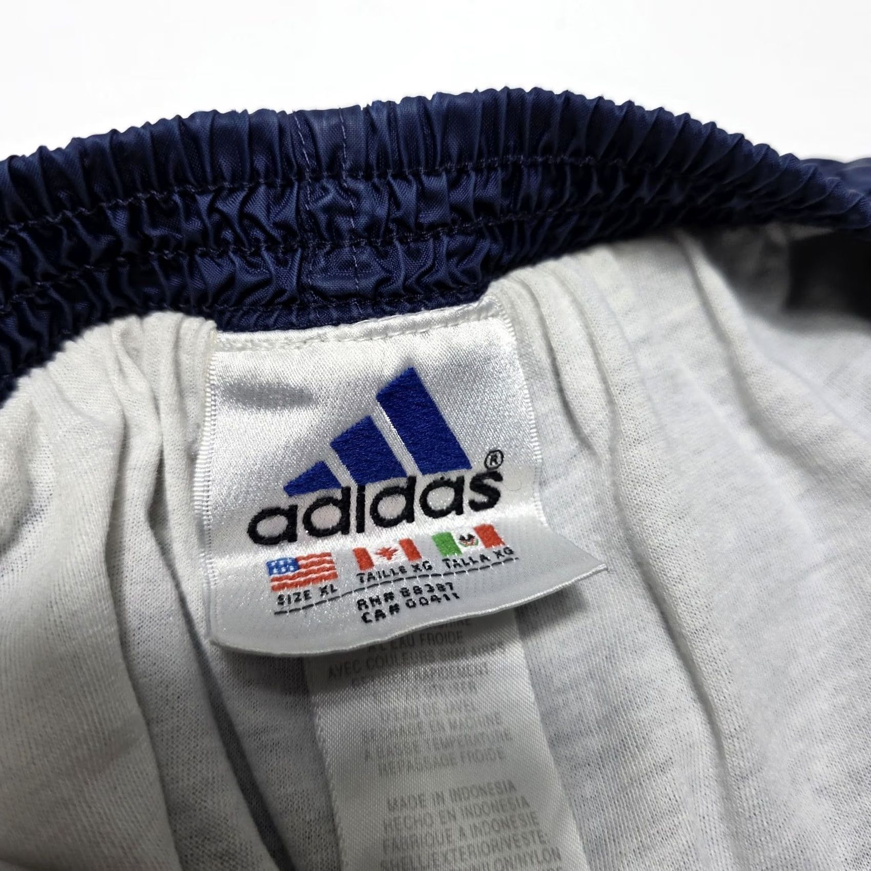 Adidas VINTAGE Adidas Windbreaker Track Pants Breakaway Women’s XL Blue Lined 90's Size 40" / US 18 - 5 Thumbnail