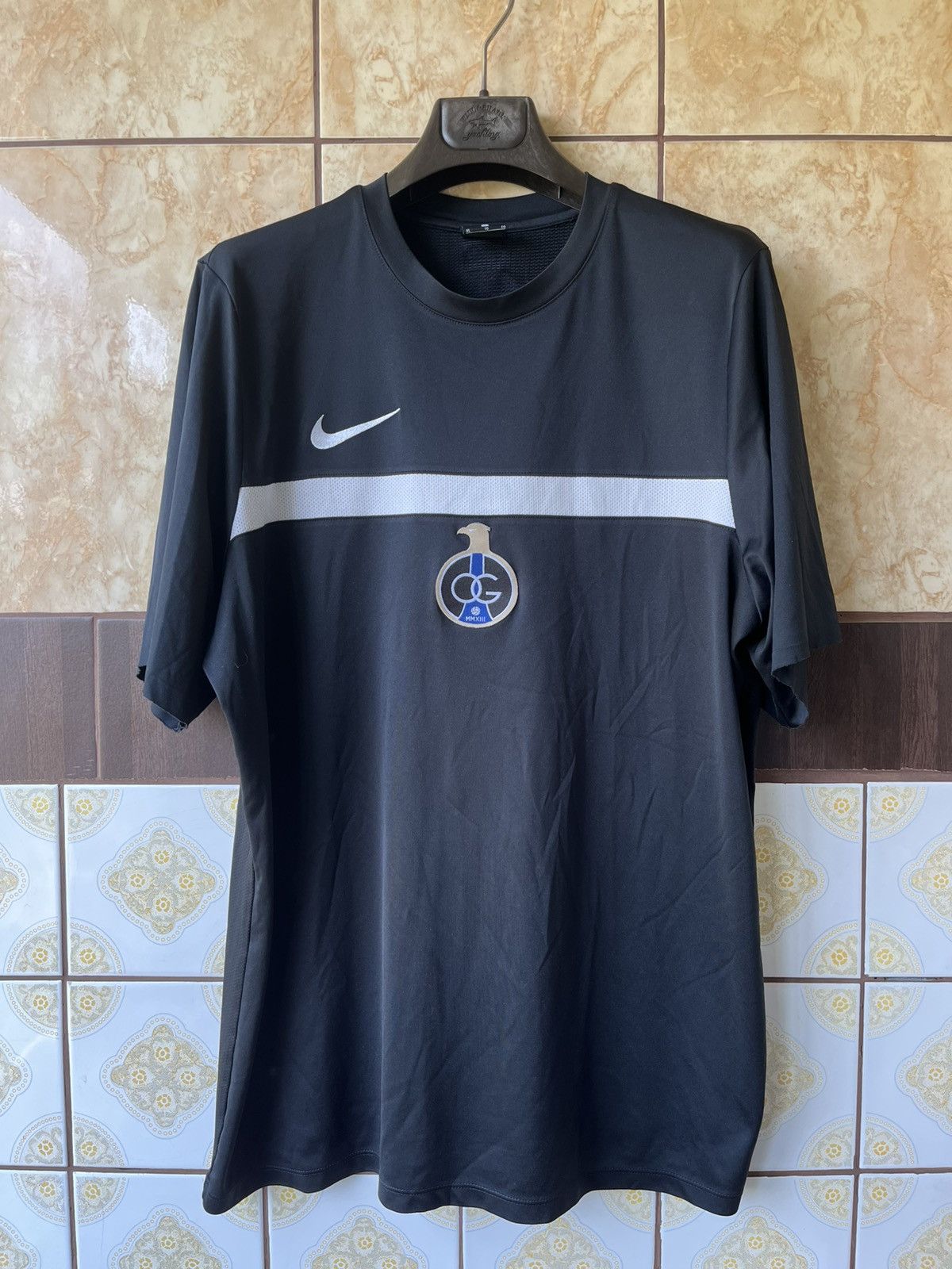 Nike Nike Olympique de Geneve Fc soccer jersey Size US XL / EU 56 / 4 - 1 Thumbnail