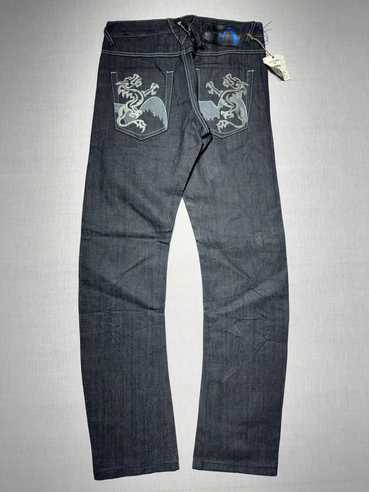 Japanese Brand KORSE BNWT DRAGON EMBROIDERY JAPANESE JEANS🐉(006) Size US 32 / EU 48 - 1 Thumbnail