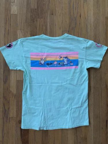 Vintage Vintage 80' T&C Surf Design It’s A Jungle Out There T-shirt Size US L / EU 52-54 / 3 - 4 Thumbnail