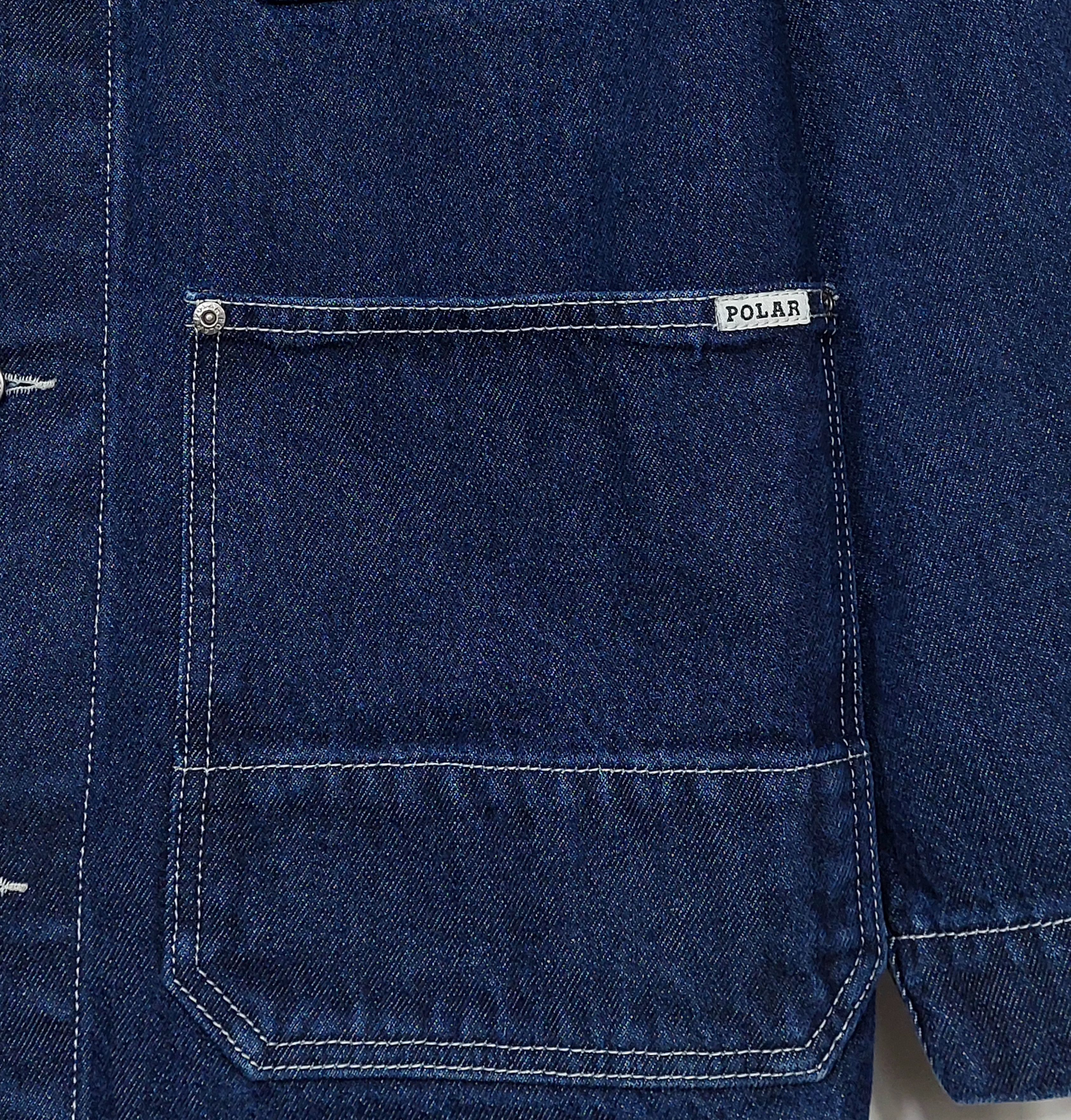 Polar Skate Co. ezra denim jacket - denim M Size US M / EU 48-50 / 2 - 9 Thumbnail