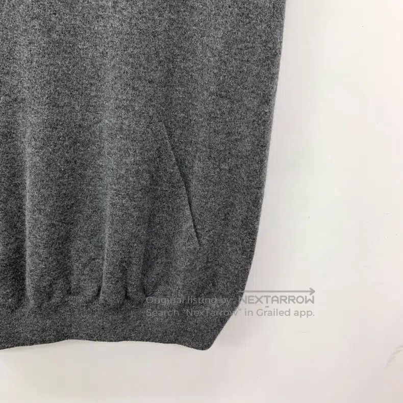 Brunello Cucinelli Brunello Cucinelli Dark Gray Logo Letter Embroidered Wool Size M / US 6-8 / IT 42-44 - 4 Thumbnail