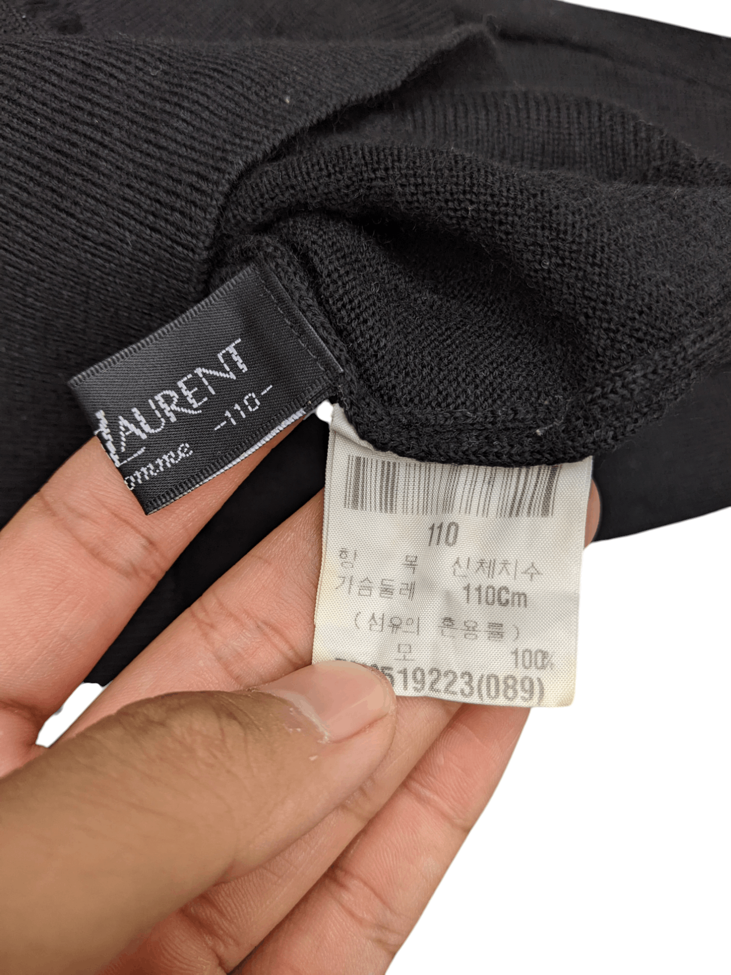 Yves Saint Laurent Yves Saint Laurent Pour Homme Sweater Size US L / EU 52-54 / 3 - 8 Thumbnail