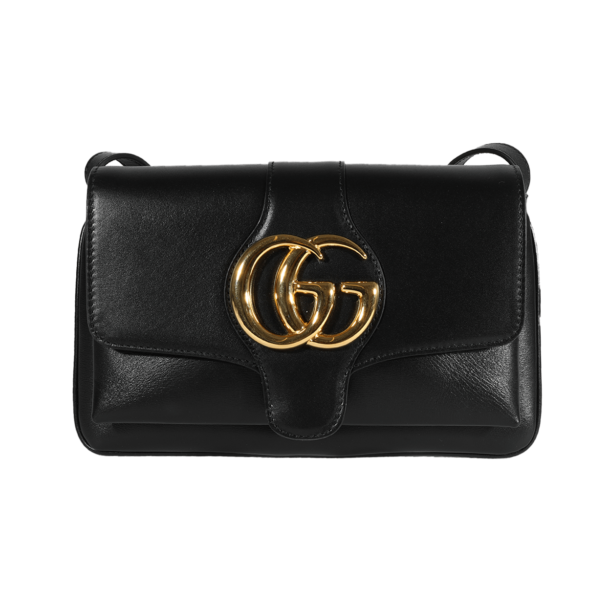 Gucci Black Smooth Calfskin Small Arli Bag