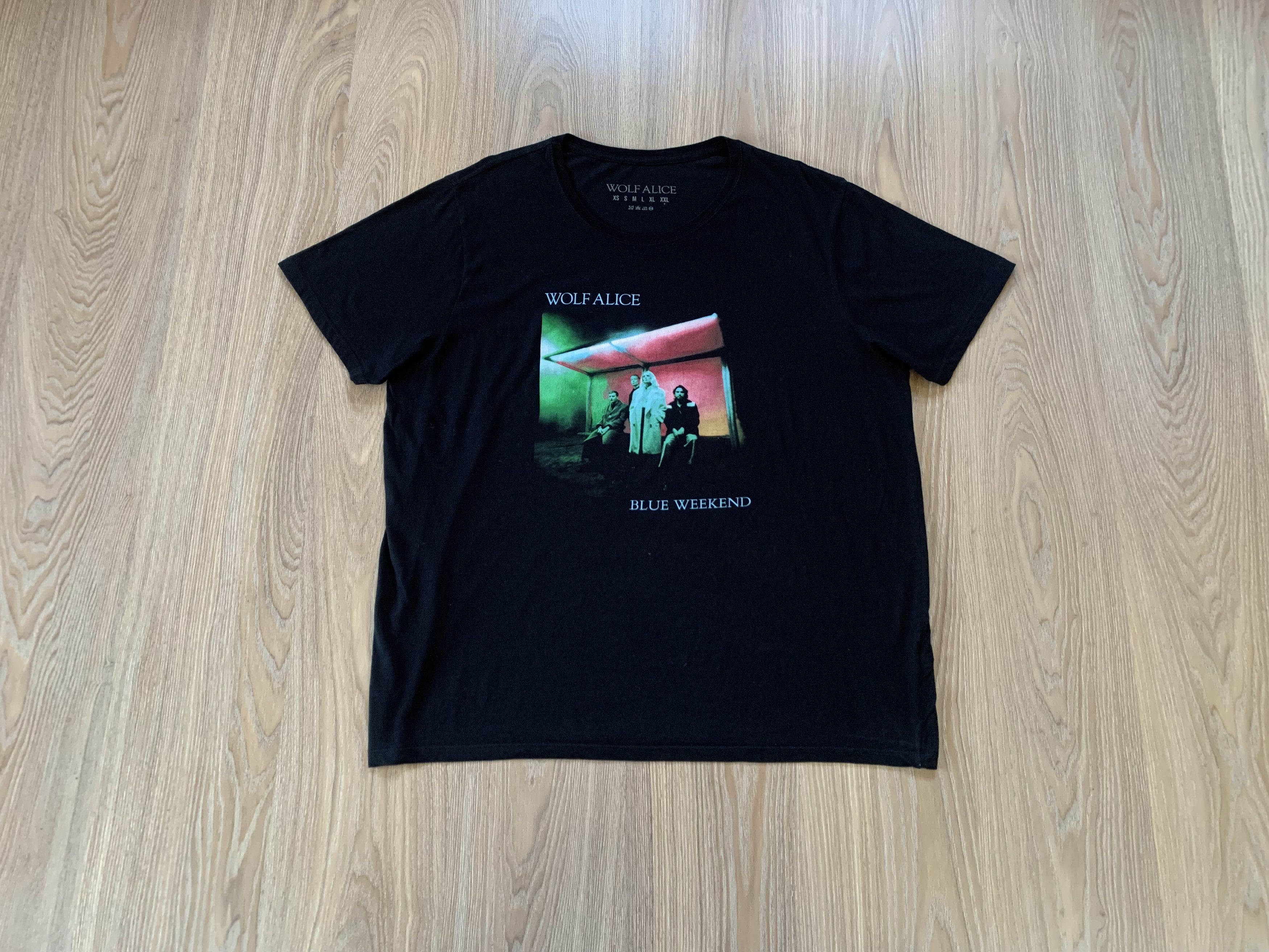 Fruit Of The Loom Wolf Alice Blue Weekend Album Cover T-Shirt Size US XXL / EU 58 / 5 - 1 Thumbnail
