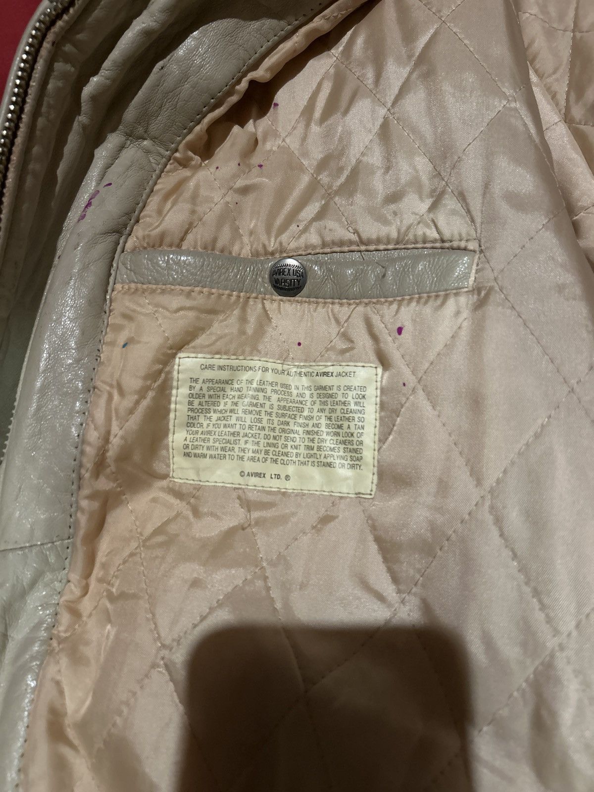 Avirex Avirex Snake and Dragon Leather Jacket Size US XXL / EU 58 / 5 - 4 Thumbnail
