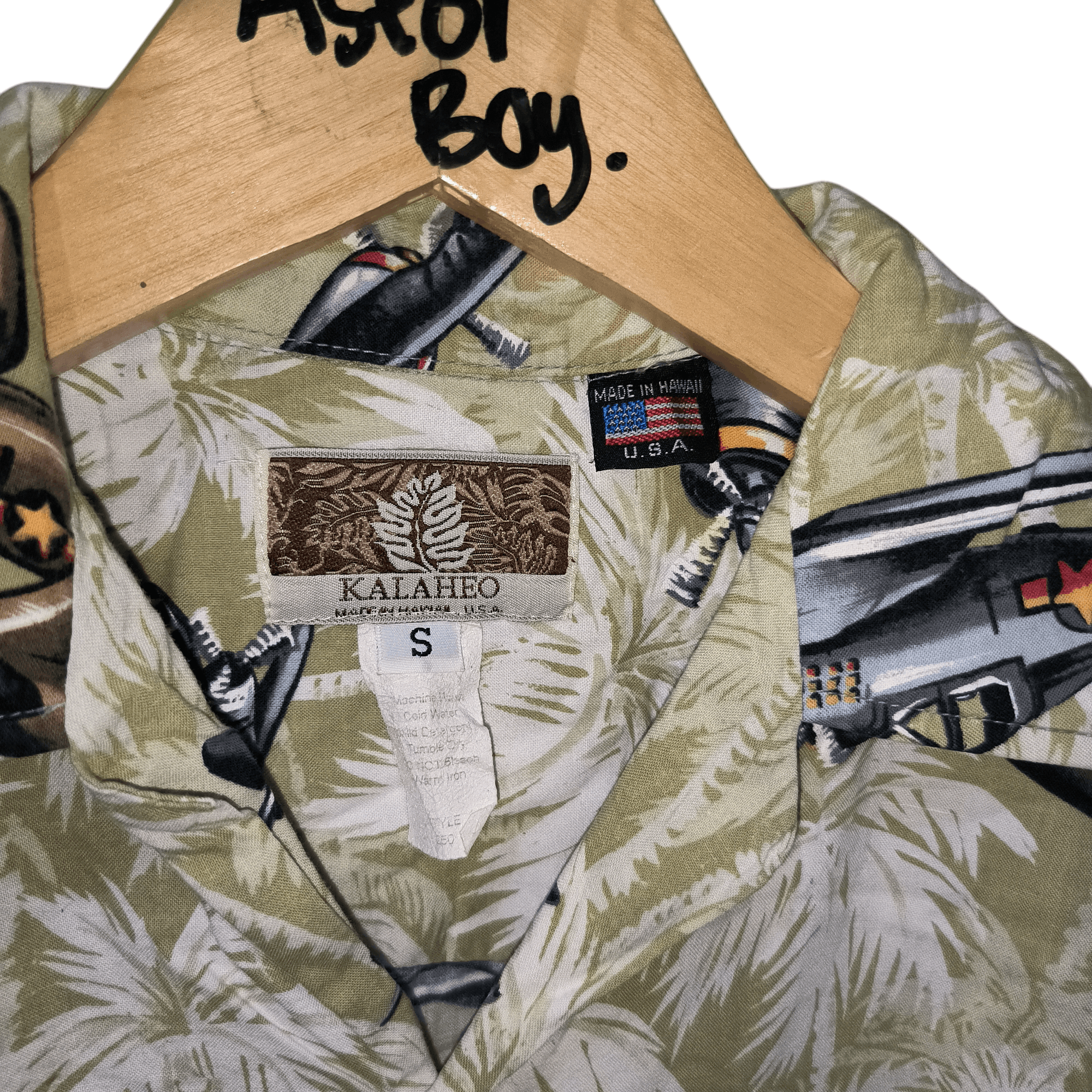 Kalaheo KALAHEO WWII BOMBER HAWAIIAN ALOHA SHIRTS Size US M / EU 48-50 / 2 - 3 Thumbnail