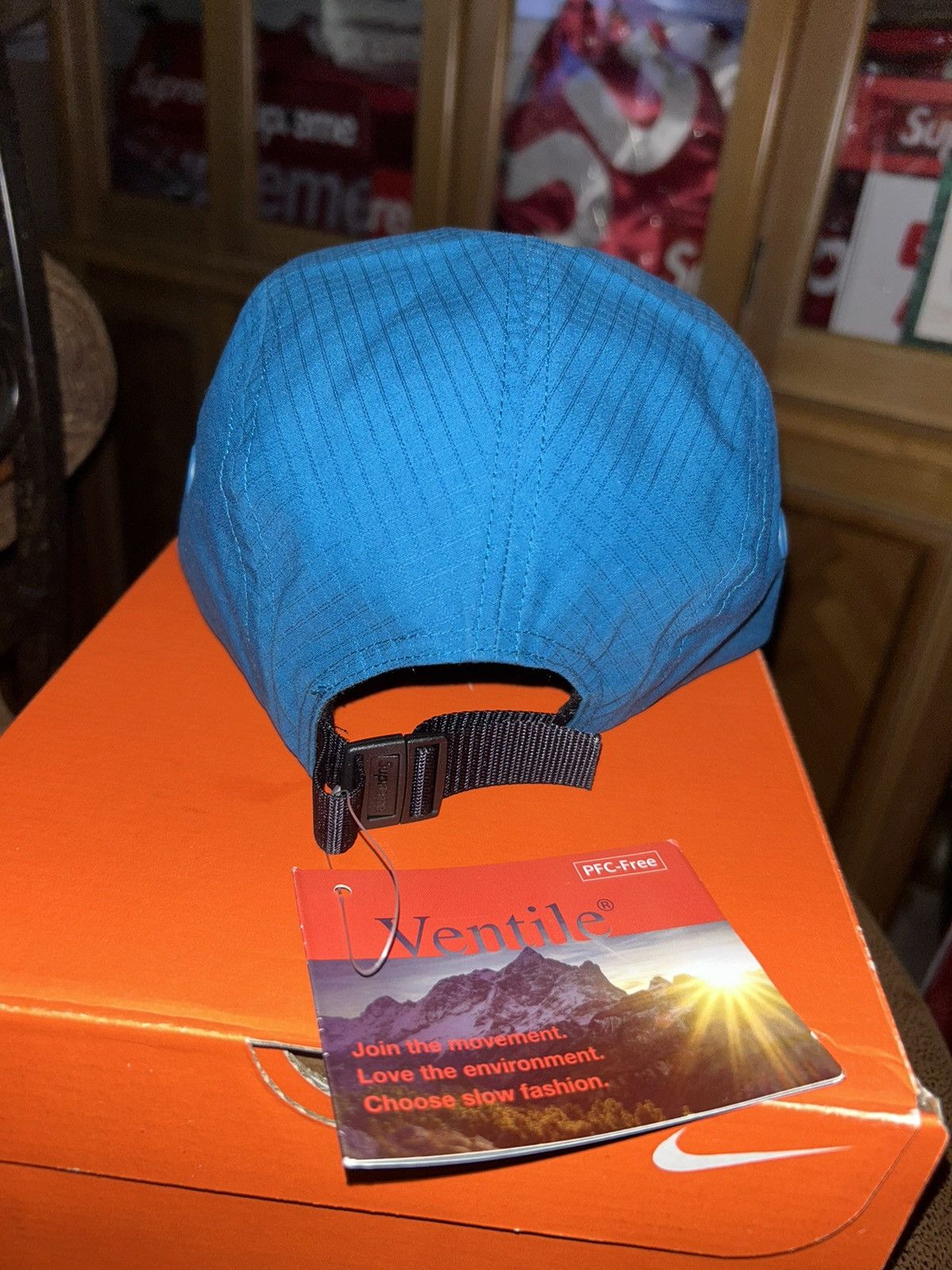 Supreme Supreme Ventile Camp Cap Teal SS23 NEW WITH TAGS Size ONE SIZE - 5 Thumbnail