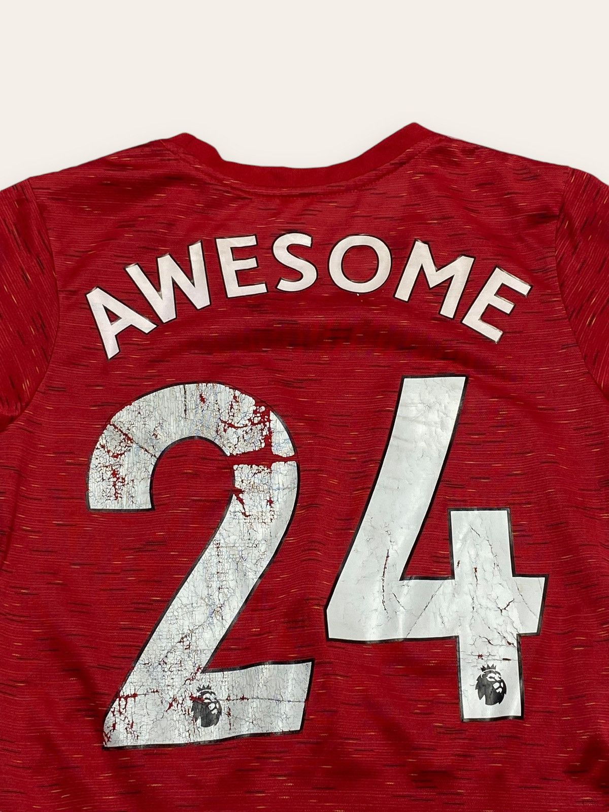 Vintage Vintage MANCHESTER UNITED Red Chevrolet Awesome 24 Jersey Size US XS / EU 42 / 0 - 8 Thumbnail