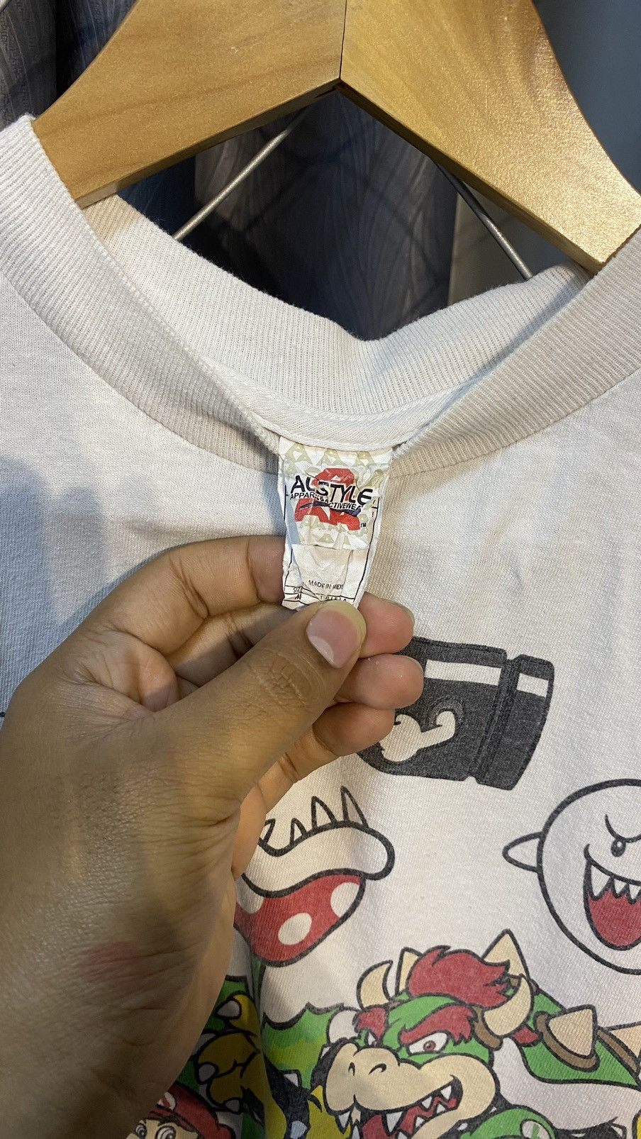 Cartoon Network × Nintendo × Vintage VINTAGE 2010 SUPER MARIO VIDEO GAME NINTENDO Size US M / EU 48-50 / 2 - 8 Thumbnail