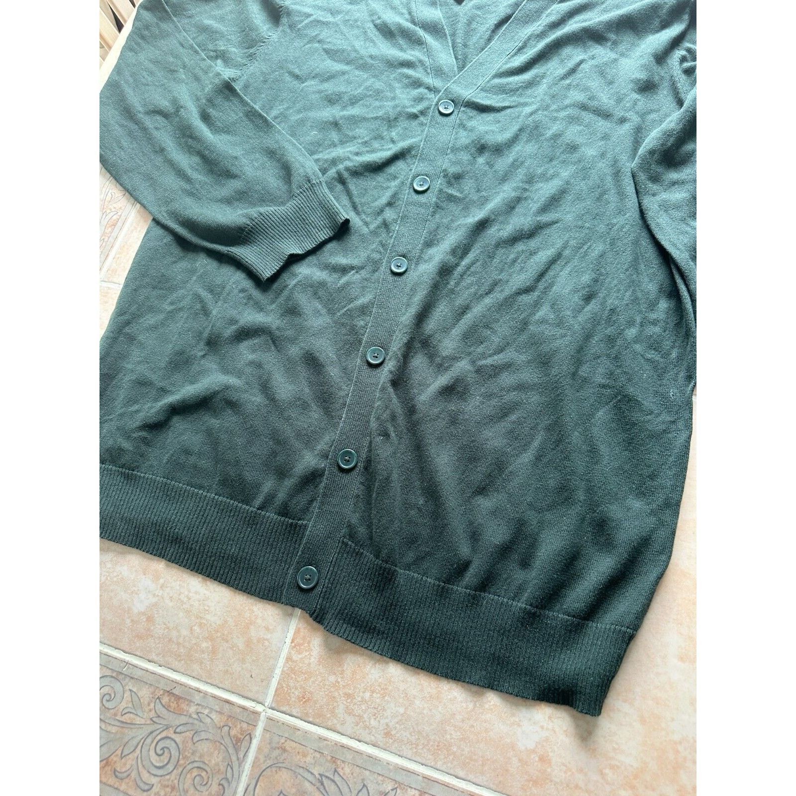 Old Navy OLD NAVY Cotton green front button Sweater men size Tall XXL Size US XXL / EU 58 / 5 - 3 Thumbnail