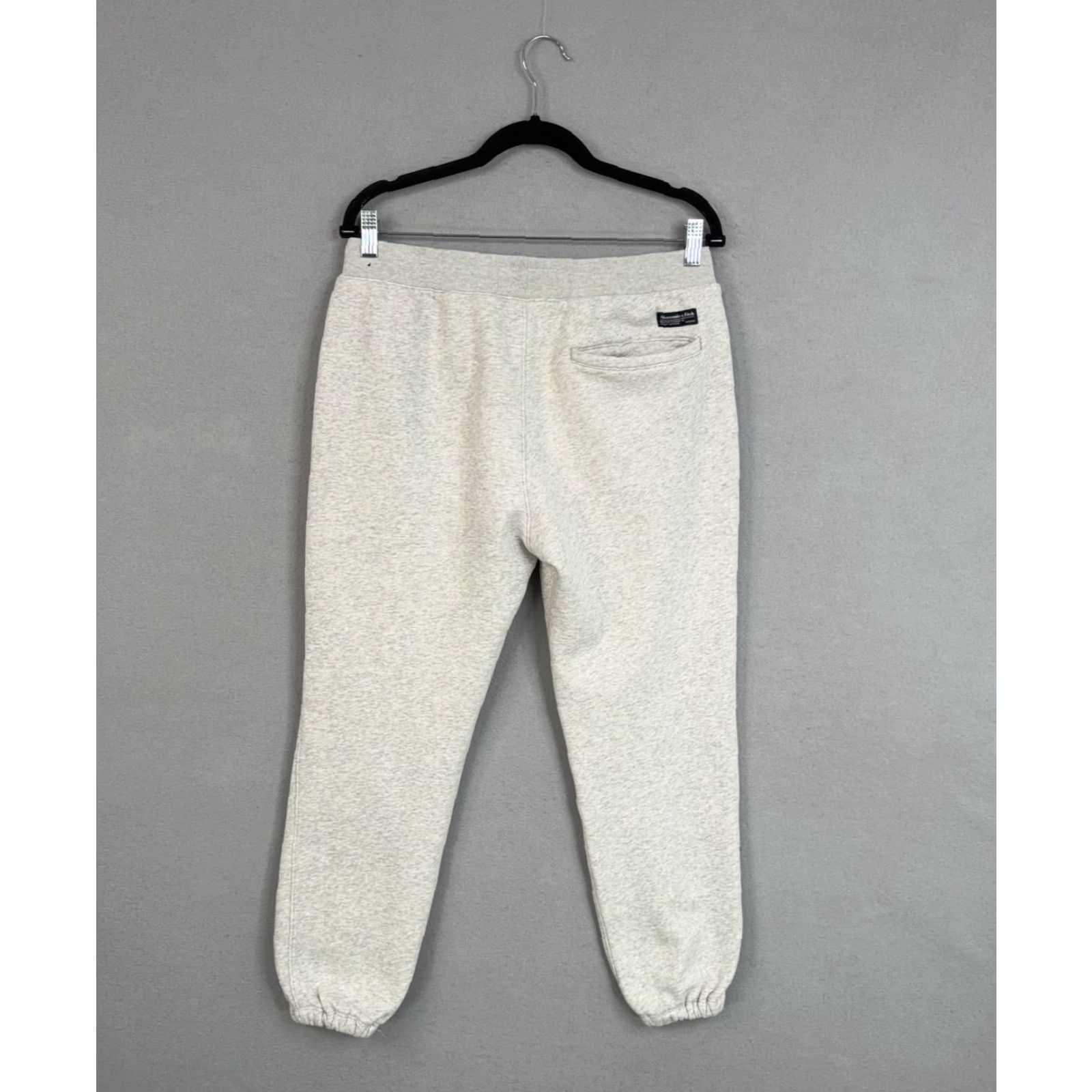 Abercrombie & Fitch Abercrombie & Fitch Pants Adult Medium Gray Soft A&F Fleece Sweatpants Joggers Size 32" / US 10 / IT 46 - 7 Thumbnail