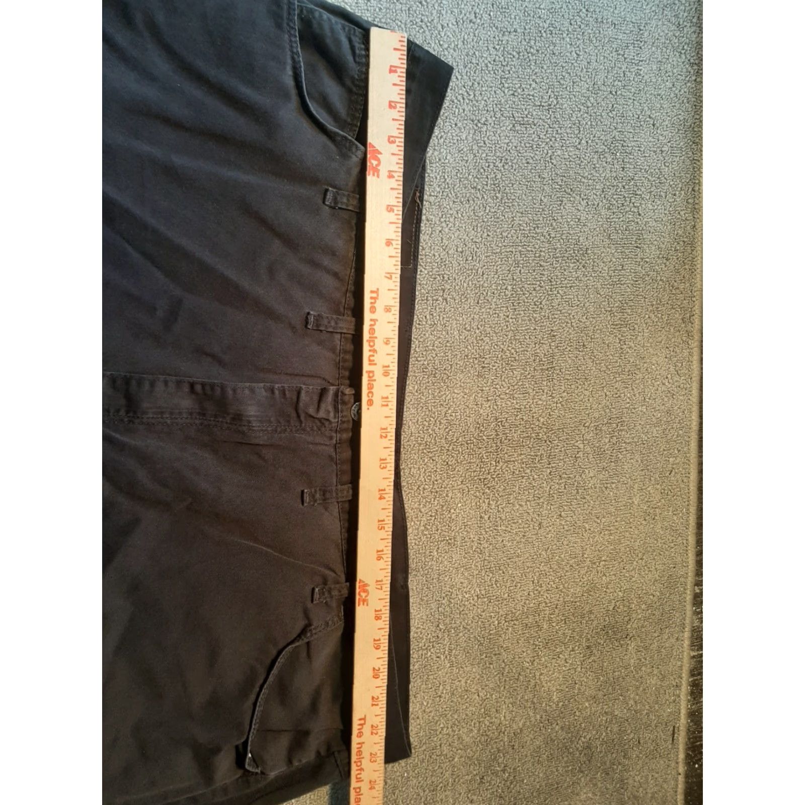 Wrangler WRANGLER MENS Shorts Black 46" Waist 8" inseam Size US 30 / EU 46 - 2 Thumbnail