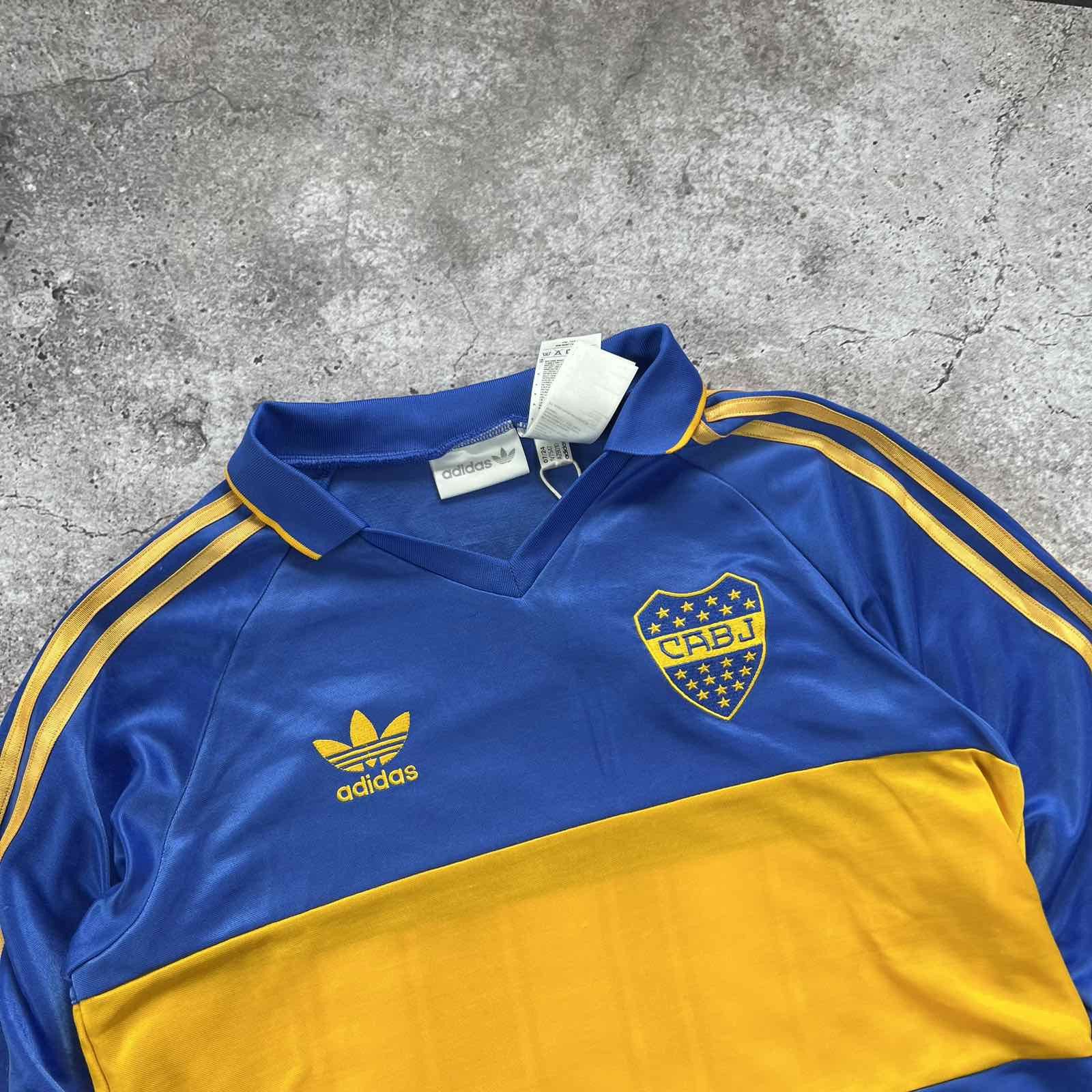 Adidas RETRO BOCA JUNIORS 1993 LONG SLEEVE JERSEY ADIDAS Size US S / EU 44-46 / 1 - 3 Thumbnail