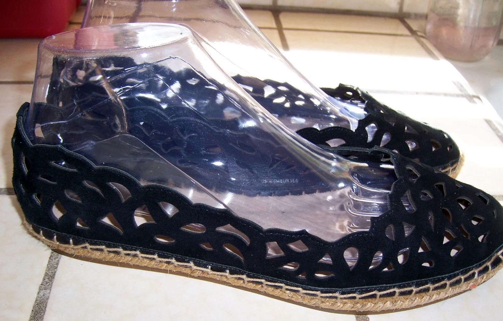 Other Via Spiga Bellerose Women's Espadrille Flats - Black - 8.5 Size US 8.5 / IT 38.5 - 2 Thumbnail