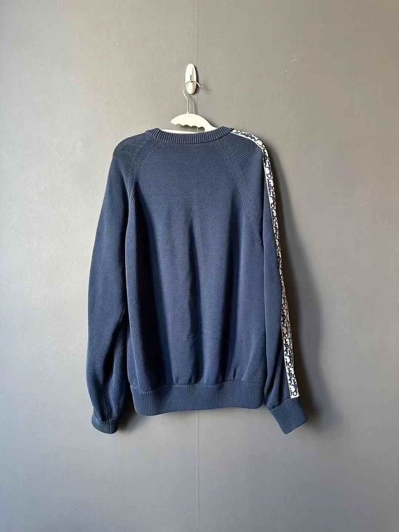 Dior Dior Logo Sweater with Side Design-2506 Size US XL / EU 56 / 4 - 2 Thumbnail