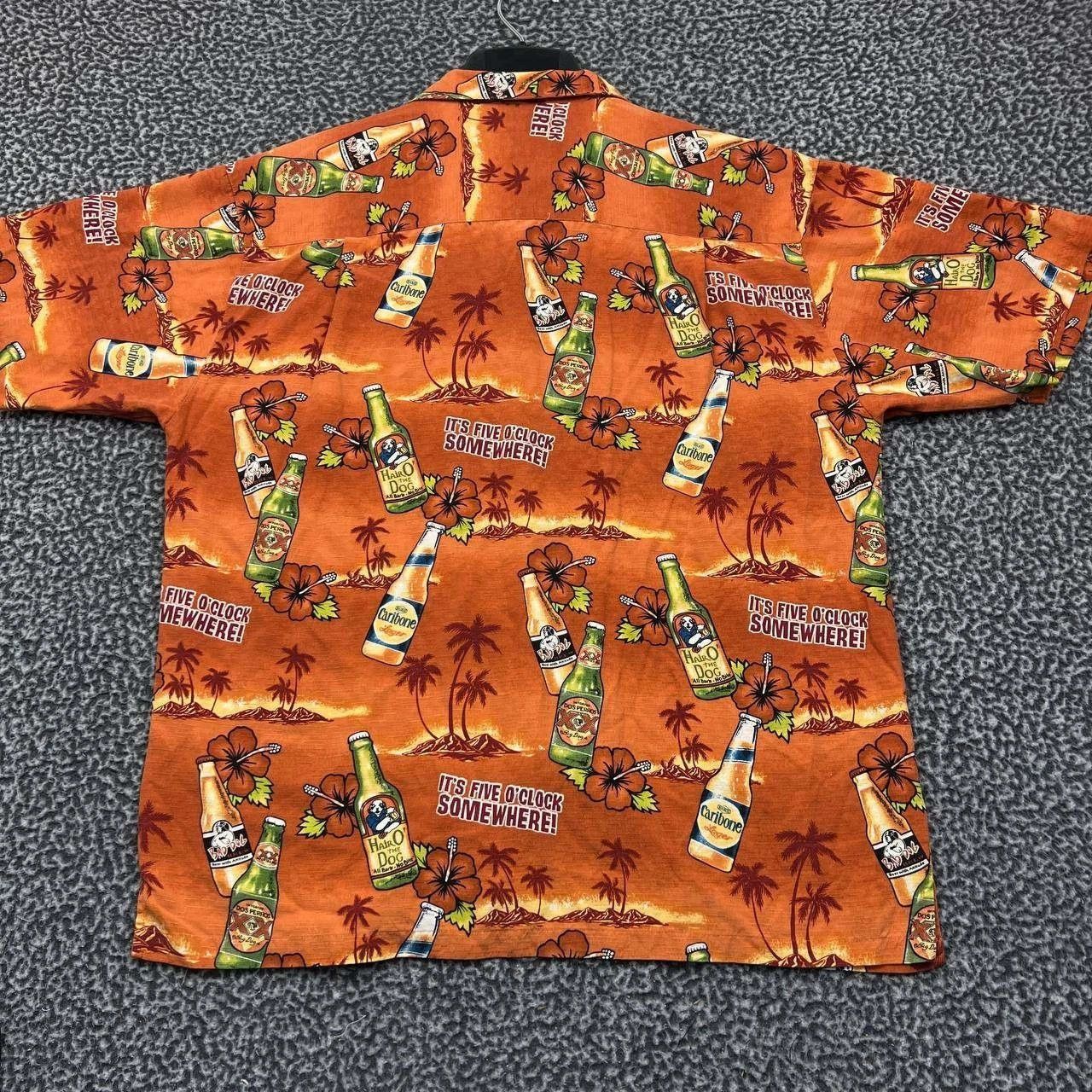 Big Dogs Big Dogs Resort Wear Shirt Men Hawaiian Button Up Collared M Size US M / EU 48-50 / 2 - 2 Thumbnail