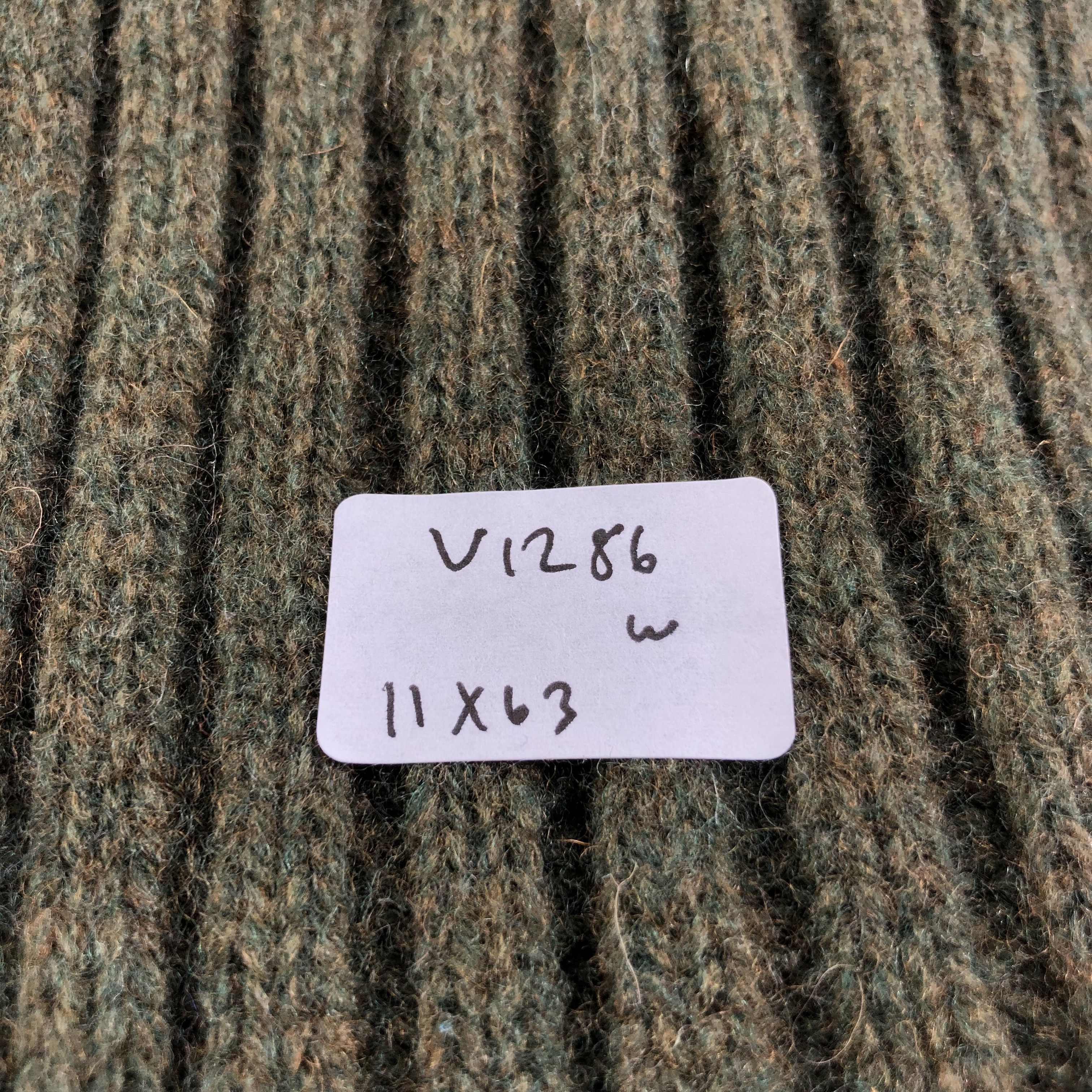 Gap GAP Green Pleated Wool Scarf Muffler V1286 Size ONE SIZE - 7 Thumbnail
