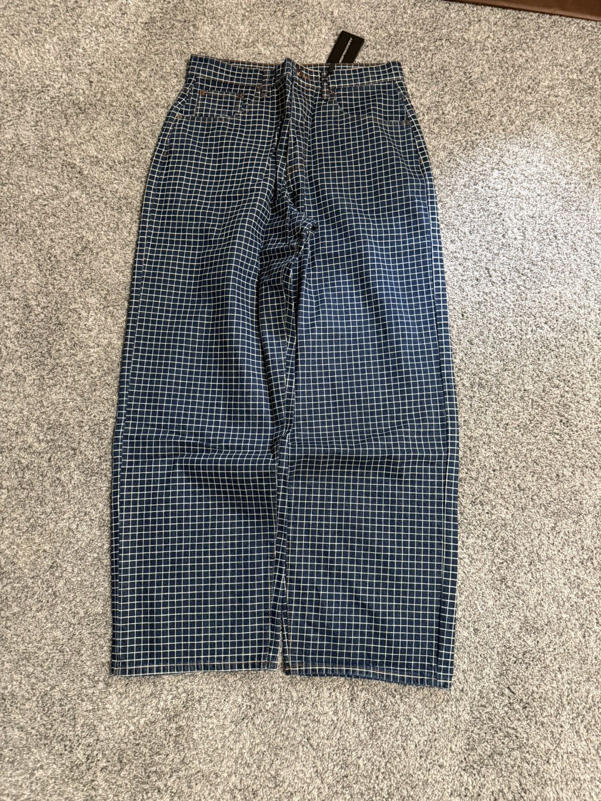 The GV Gallery Medium GVG gallery checker baggy denim Size US 32 / EU 48 - 1 Thumbnail