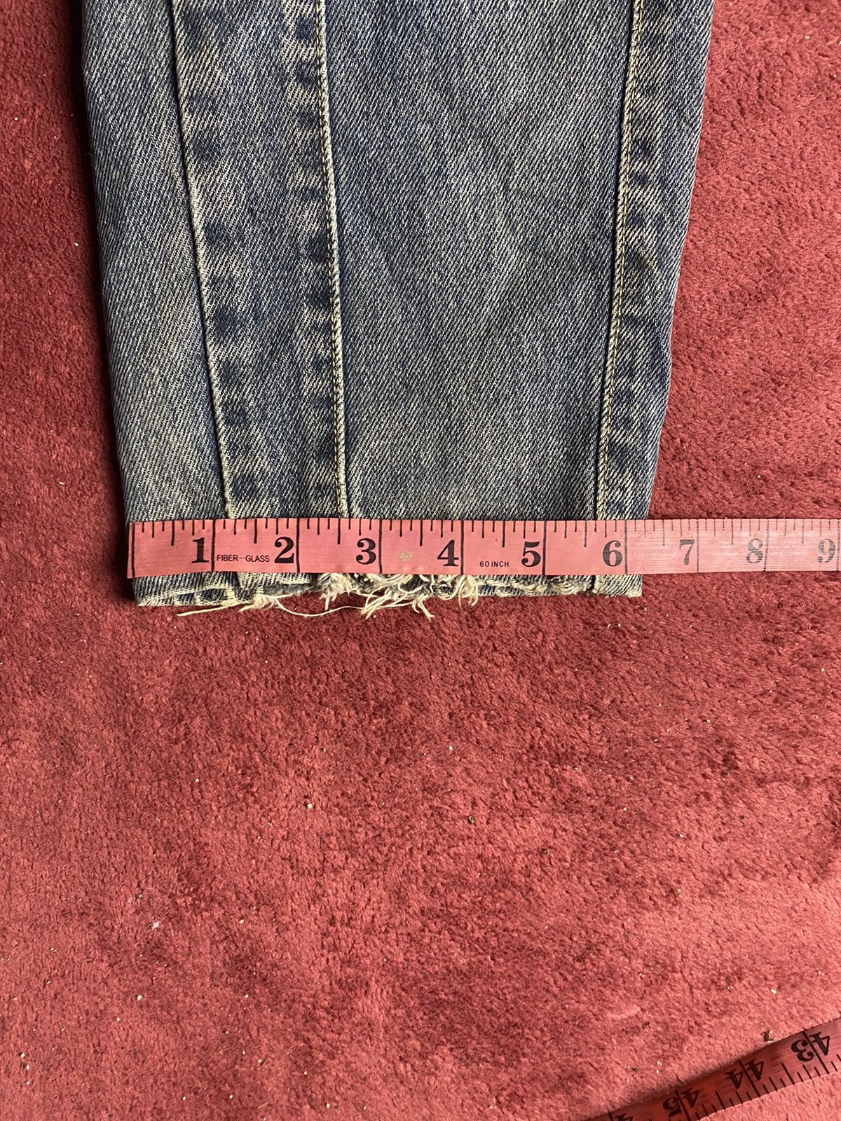 Vintage Vintage Bobson International Distressed Faded Jeans Size US 29 - 8 Thumbnail