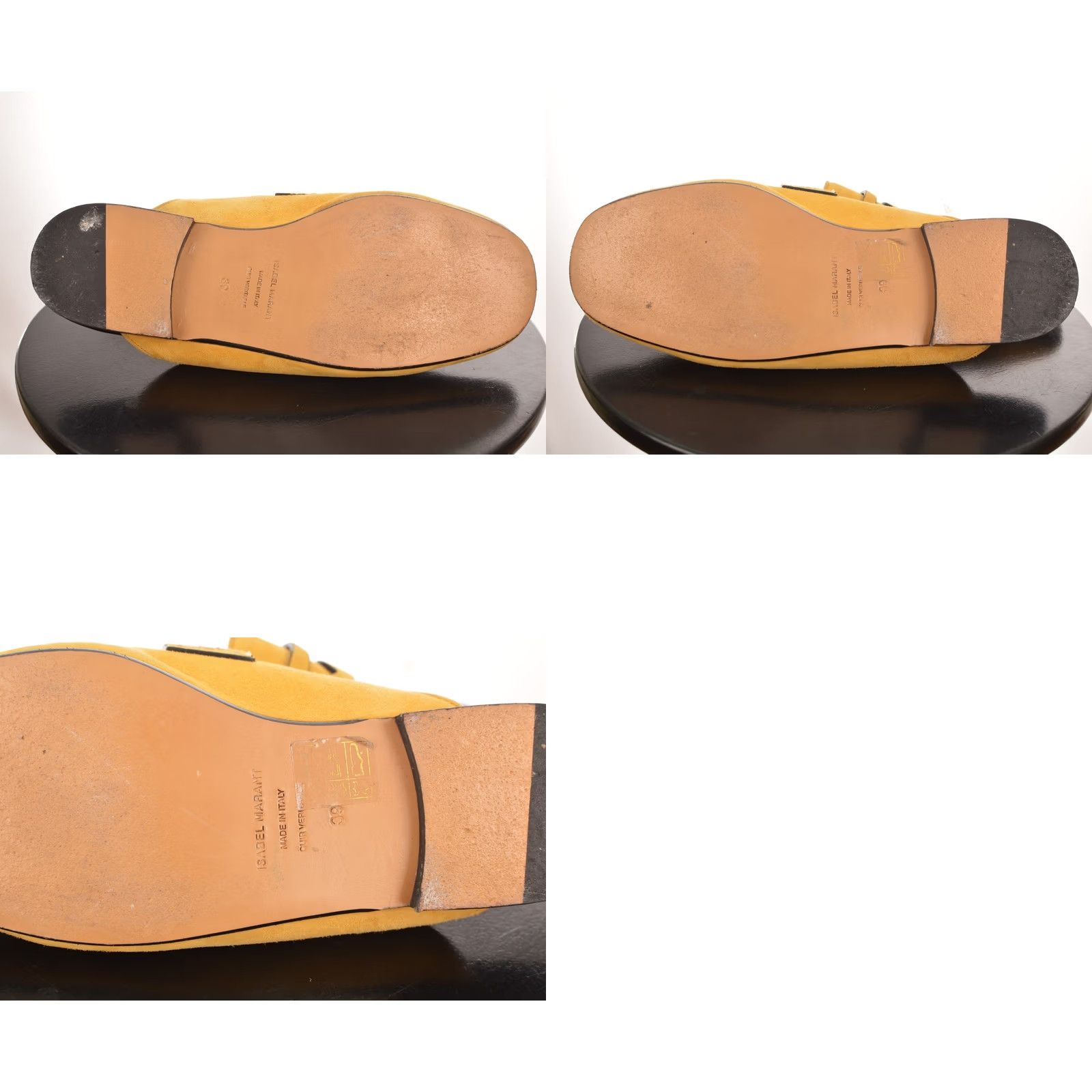 Isabel Marant Isabel Marant Yellow Suede Flats Mules Made in Italy Size 39 Flat Women Shoes EU 39 Adult Size US 9 / IT 39 - 8 Thumbnail
