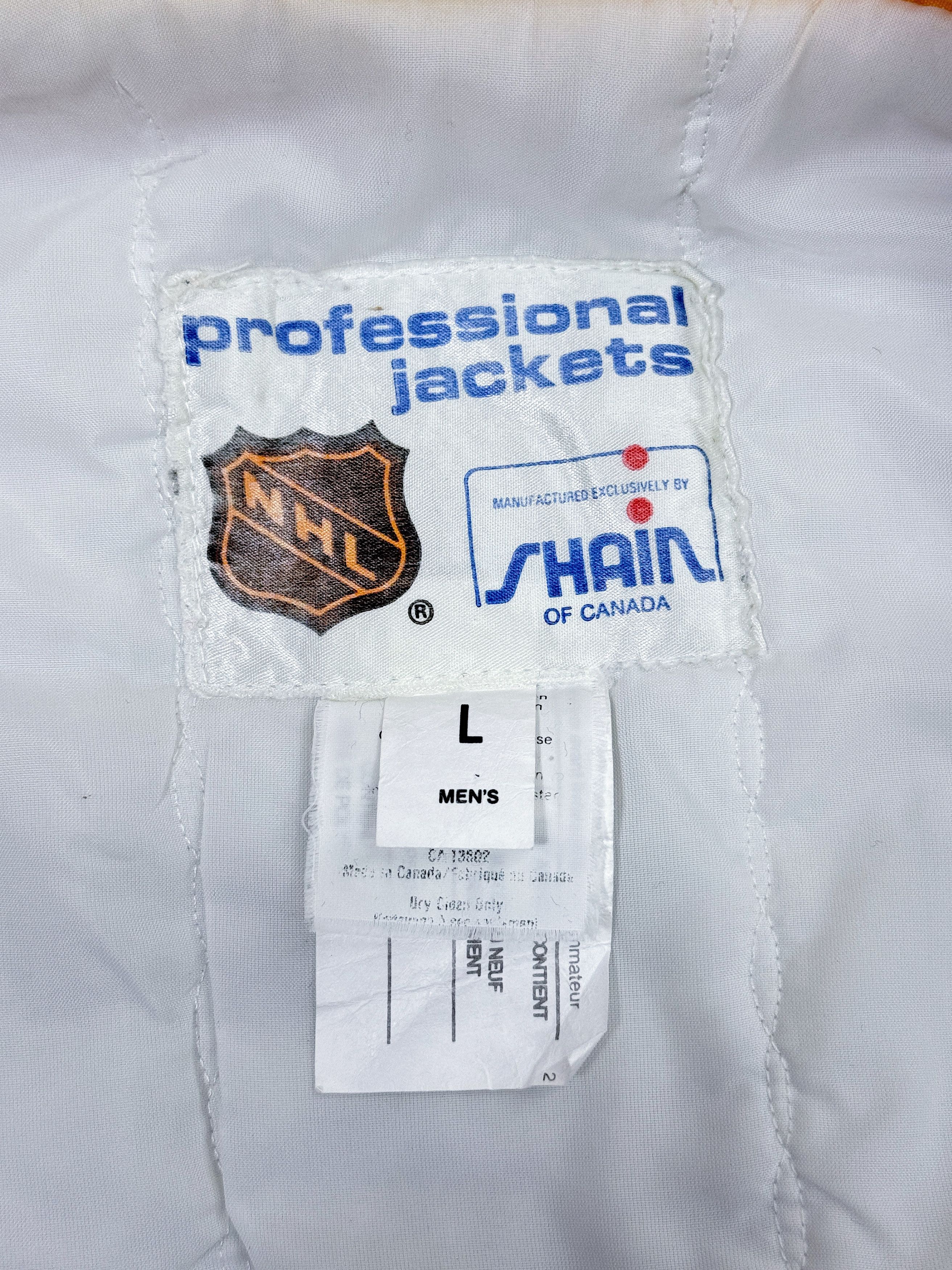 NHL × Vintage 80s Buffalo Sabres Members Jacket #12 NHL by Shain Size US L / EU 52-54 / 3 - 15 Thumbnail