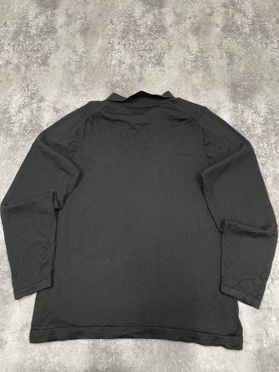 Burberry Burberry Men Long Sleeve Polo Shirt Merino Wool Classic Fit Size US L / EU 52-54 / 3 - 8 Thumbnail