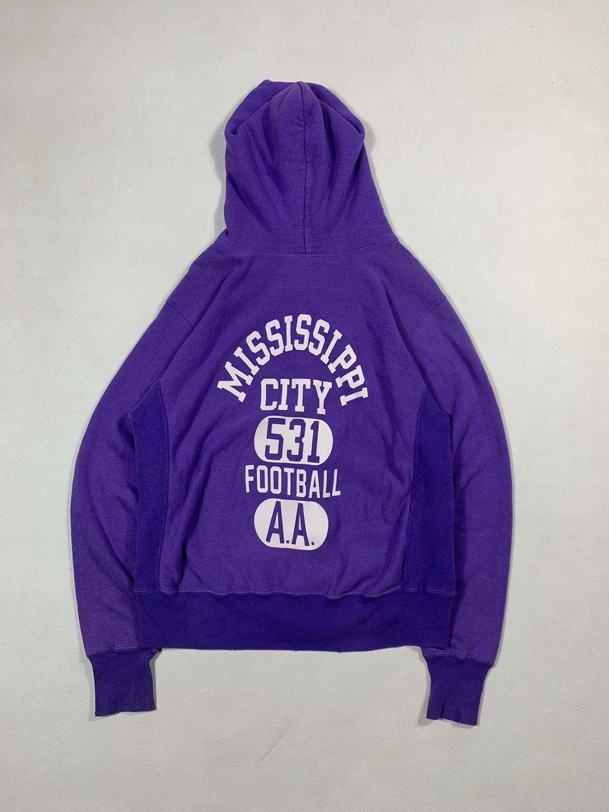 Champion × Vintage Champion Ziphoodie | Mississippi City 2000's Size US L / EU 52-54 / 3 - 2 Thumbnail
