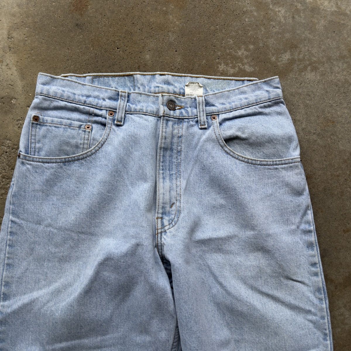 Levi's 90s Levi’s 560 Faded Thrashed Jeans USA ERD Grunge Chrome Size US 32 / EU 48 - 3 Thumbnail