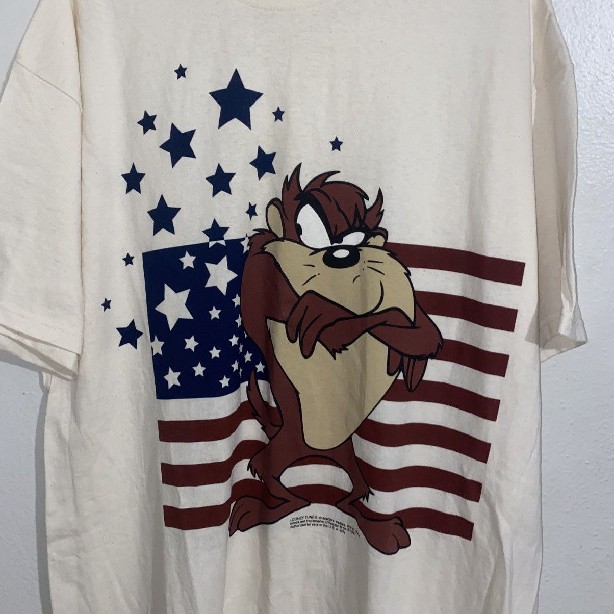Delta Delta XXL 100% Cotton Looney Tunes Taz 1997 Graphic Tee Size US XXL / EU 58 / 5 - 2 Thumbnail