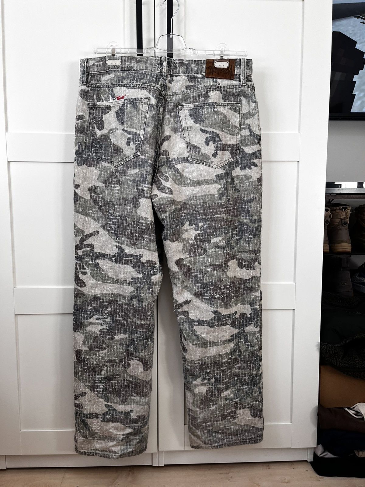Stussy Stüssy Big Ol‘ Canvas Jean Needle Punch Pants Size US 34 / EU 50 - 11 Thumbnail