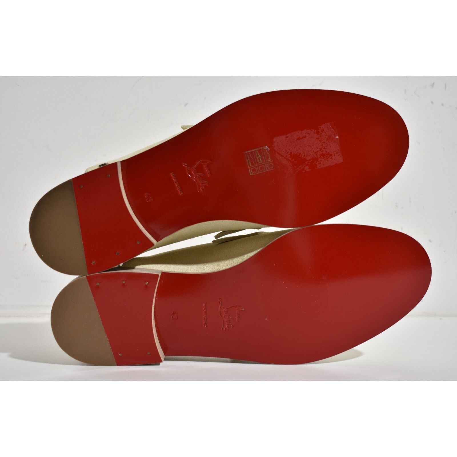 Christian Louboutin Christian Louboutin Panna Cotta Beige Dress Loafer 43 10 Size US 10 / EU 43 - 12 Thumbnail