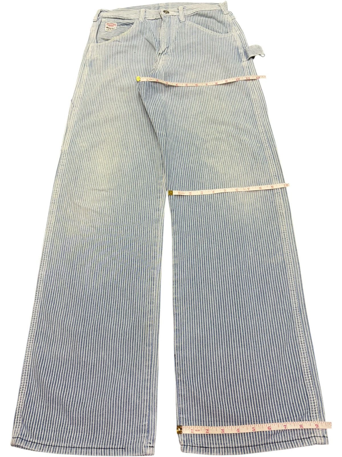 Pointer True Vintage Pointer Usa Carpenter Hickory Baggy Jeans Size US 29 - 8 Thumbnail
