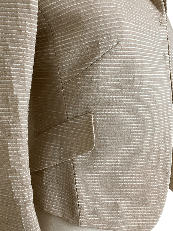 Akris Light weight ottoman stripe blazer Size M / US 6-8 / IT 42-44 - 5 Thumbnail