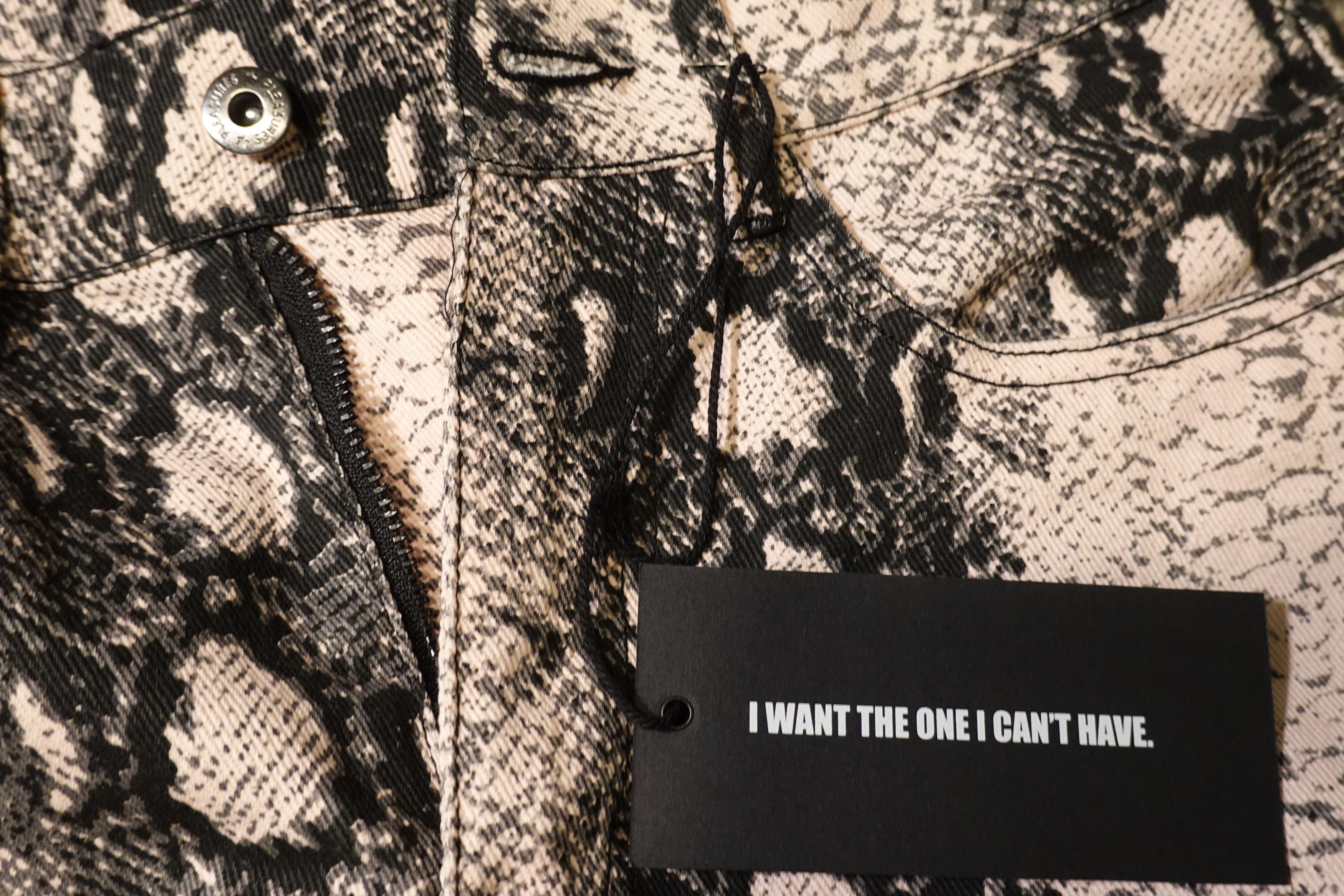 Pleasures Intercourse Snakeskin Pant Size US 28 / EU 44 - 4 Thumbnail