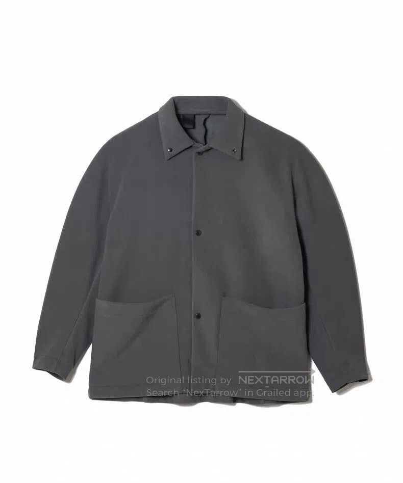 N.Hoolywood minimalist commuting anti-static shirt jacket. Size US M / EU 48-50 / 2 - 5 Thumbnail
