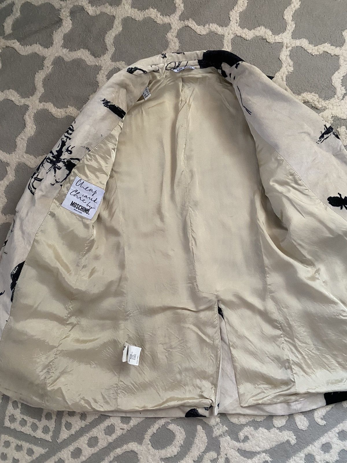 Moschino × Vintage Vintage moschino blazer Size S / US 4 / IT 40 - 8 Thumbnail