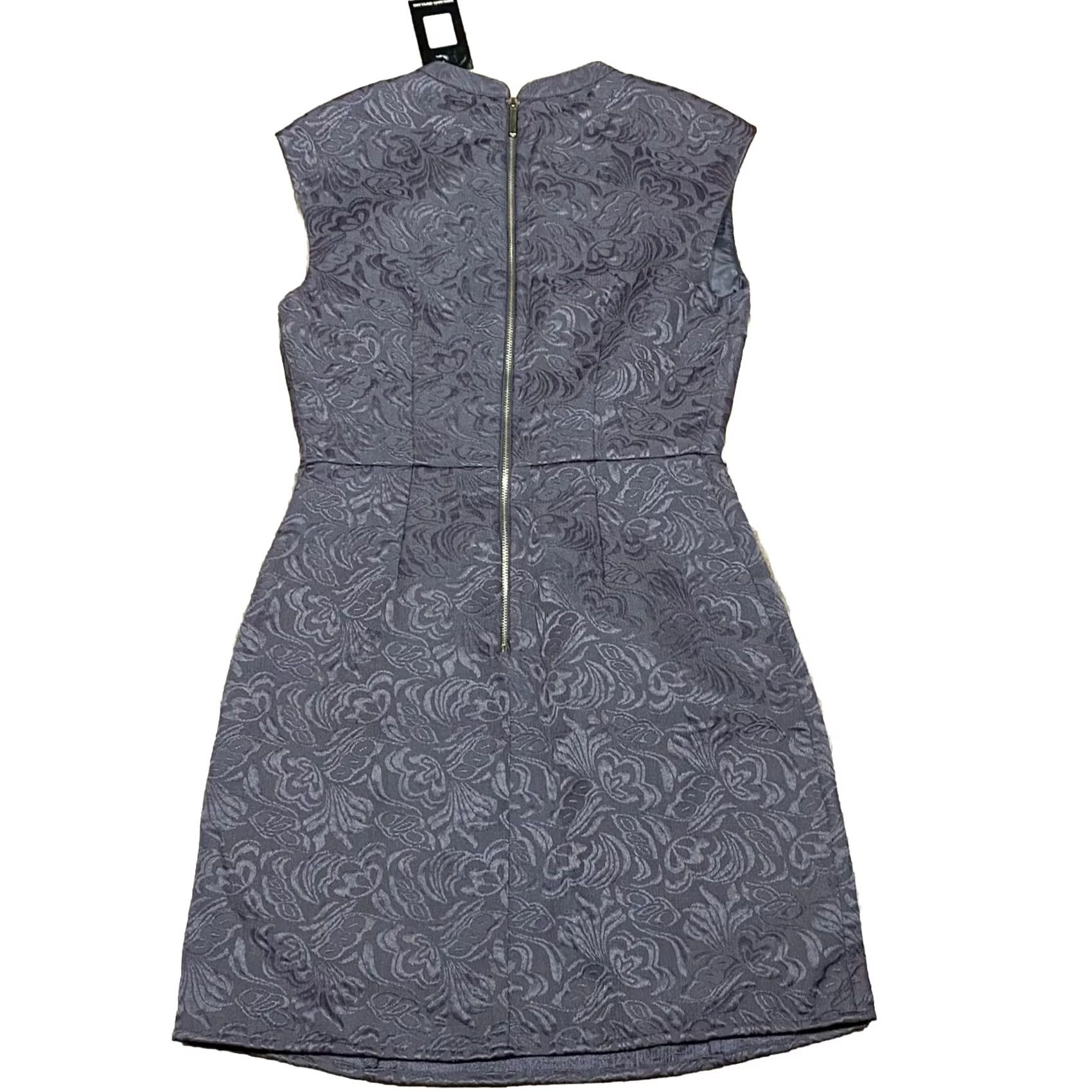Vintage Oasis Floral Dress Crew Neck Sleeveless UK 8 Women’s Bnwt Party/Cocktail Dress Knee Length Vintage No Unknown Colour Unknown Womens Size M / US 6-8 / IT 42-44 - 2 Thumbnail