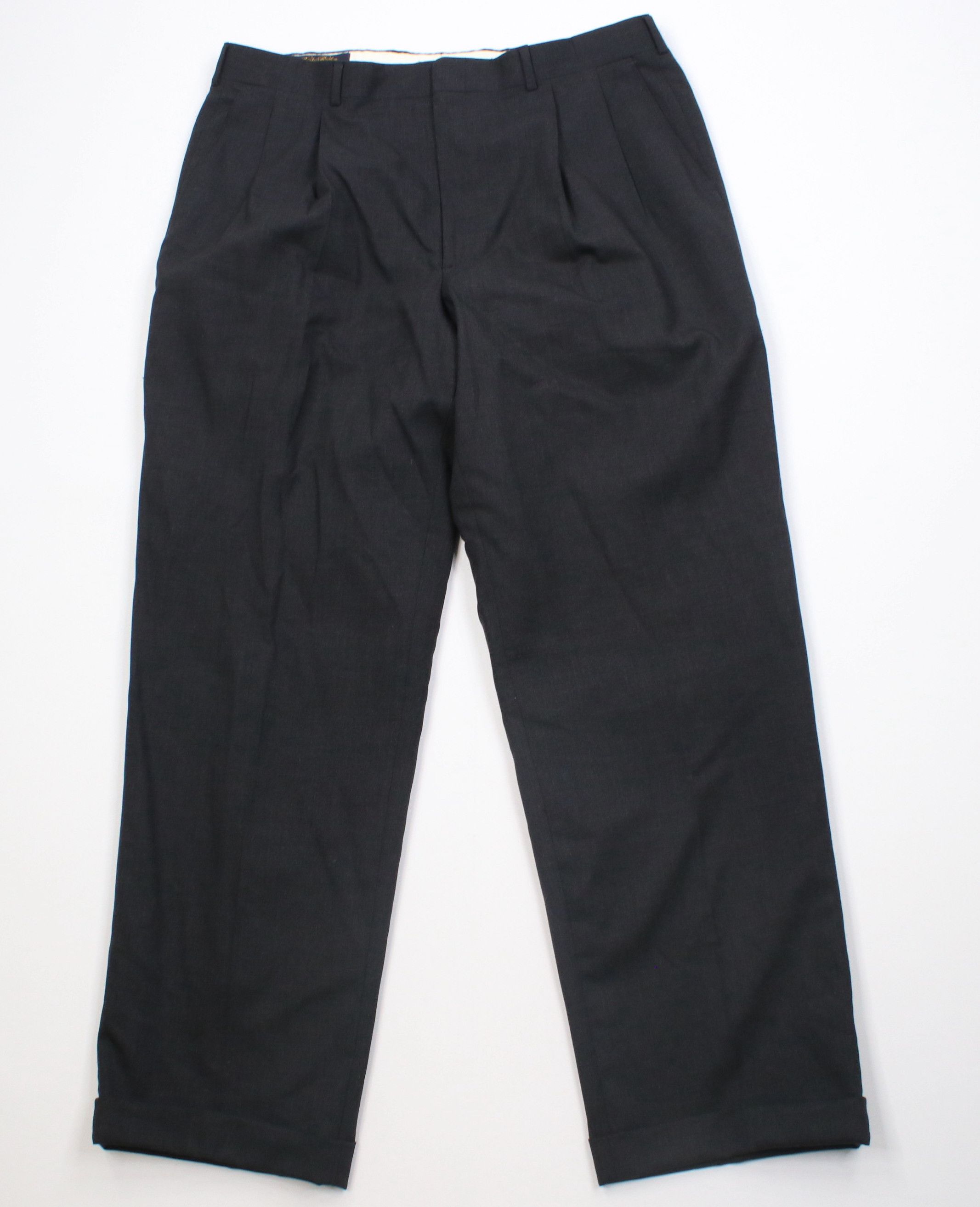 Brooks Brothers Vintage 70s Brooks Brothers Wide Leg Chino Pants Gray Size US 36 / EU 52 - 1 Thumbnail