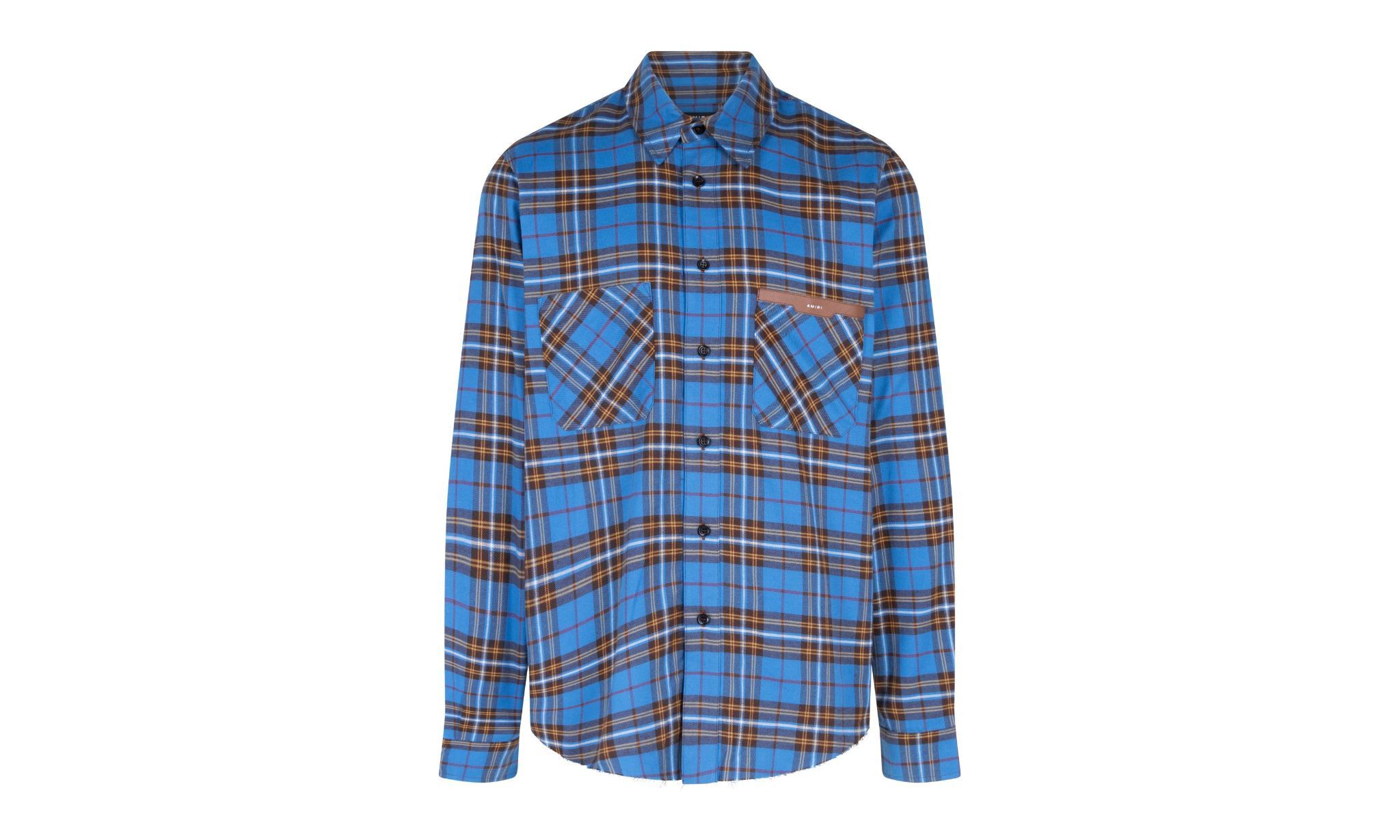 Amiri o1gr1nt1024 Casual Button- Down Shirt in Multicolor Size US S / EU 44-46 / 1 - 1 Thumbnail