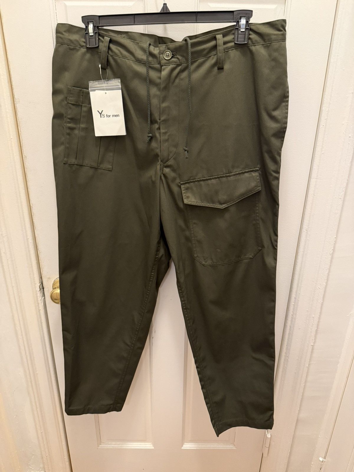 Yohji Yamamoto NWT $1040 Ys for Men ONE SIZE Tech Cargo Pants Size US 34 / EU 50 - 1 Thumbnail